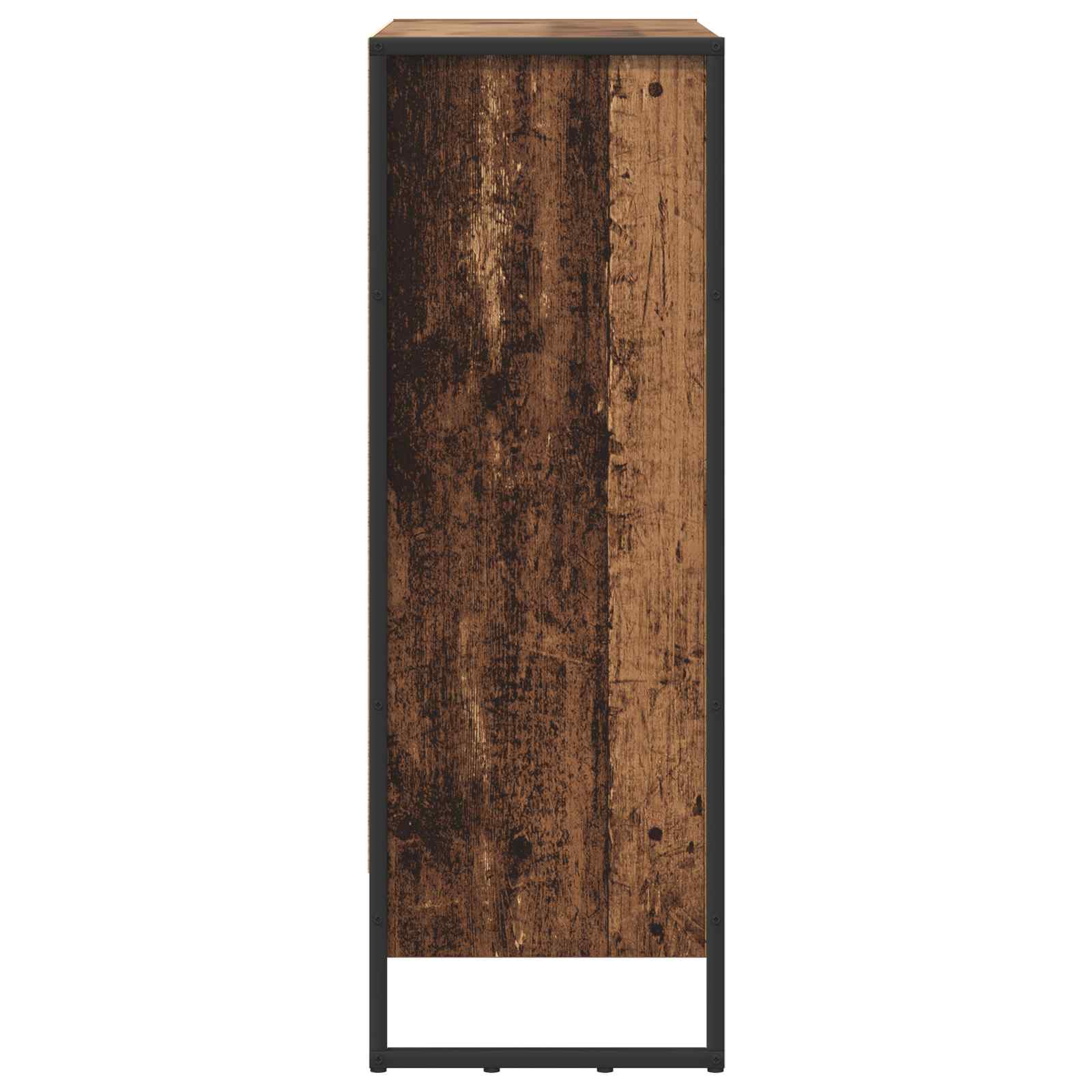 Bibliothèque Bois Ancien 80 x 30 x 155 cm Bois d'ingénierie - XIOS
