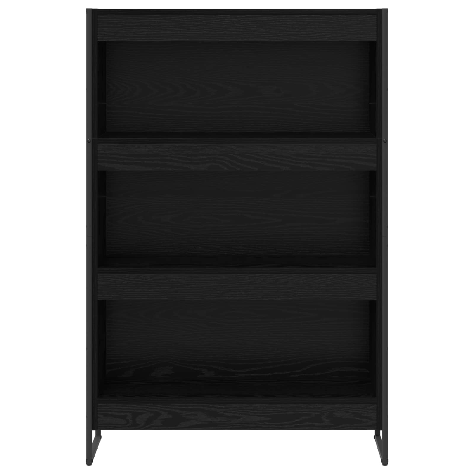 Bibliothèque Chêne noir 80 x 30 x 155 cm Bois d'ingénierie - XIOS