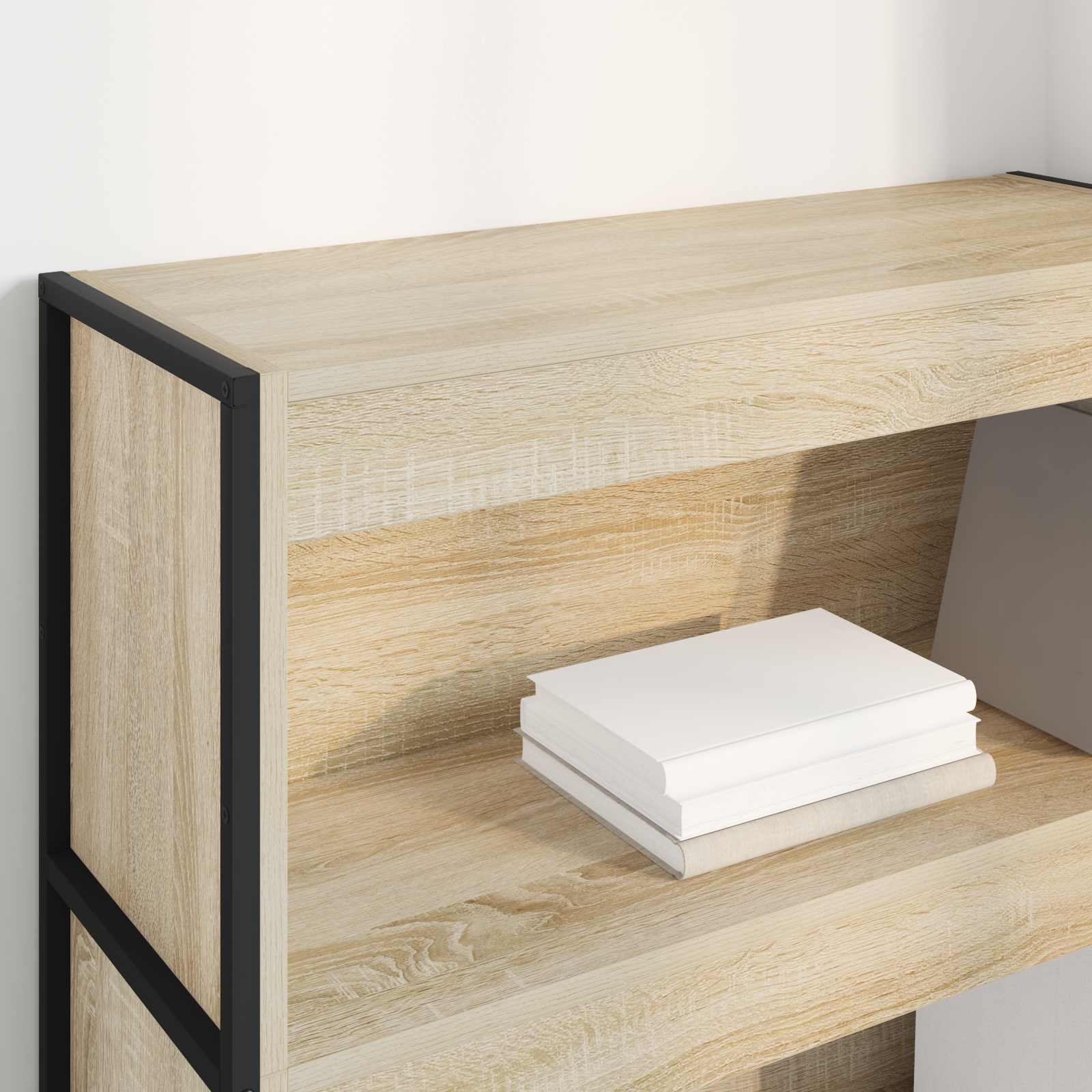 Bibliothèque Sonoma 80 x 30 x 155 cm Bois d'ingénierie - XIOS