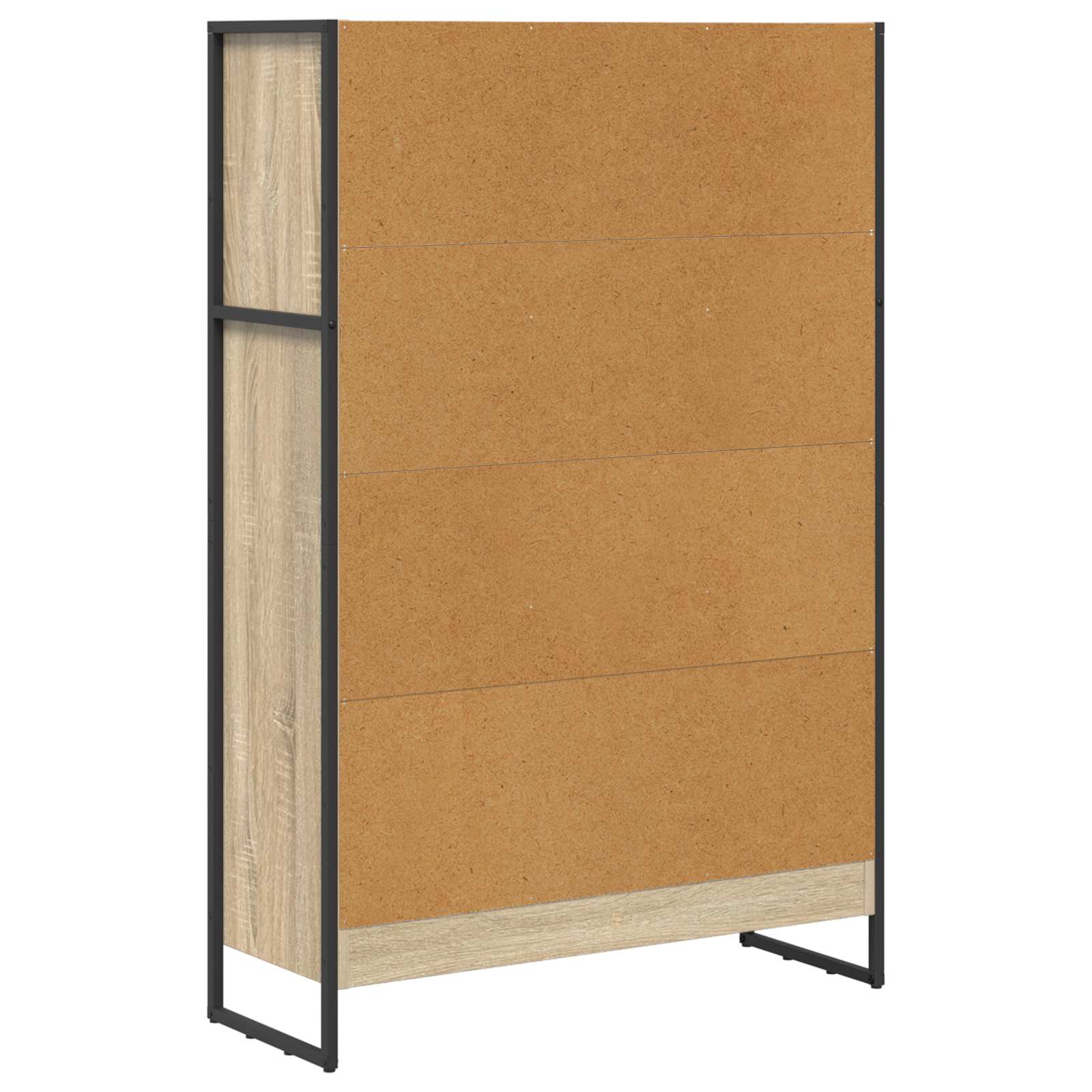 Bibliothèque Sonoma 80 x 30 x 155 cm Bois d'ingénierie - XIOS