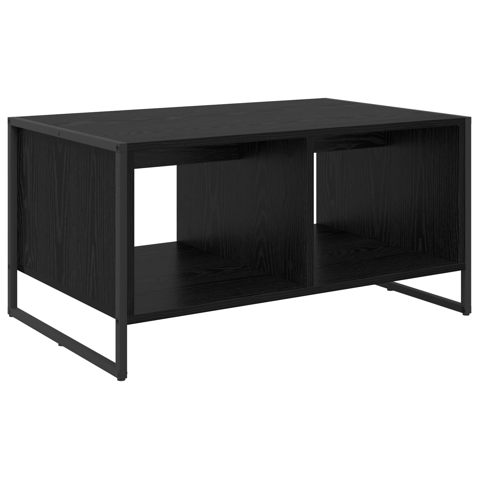 Table basse Chêne noir 80 x 50 x 40 cm Bois d'ingénierie - XIOS