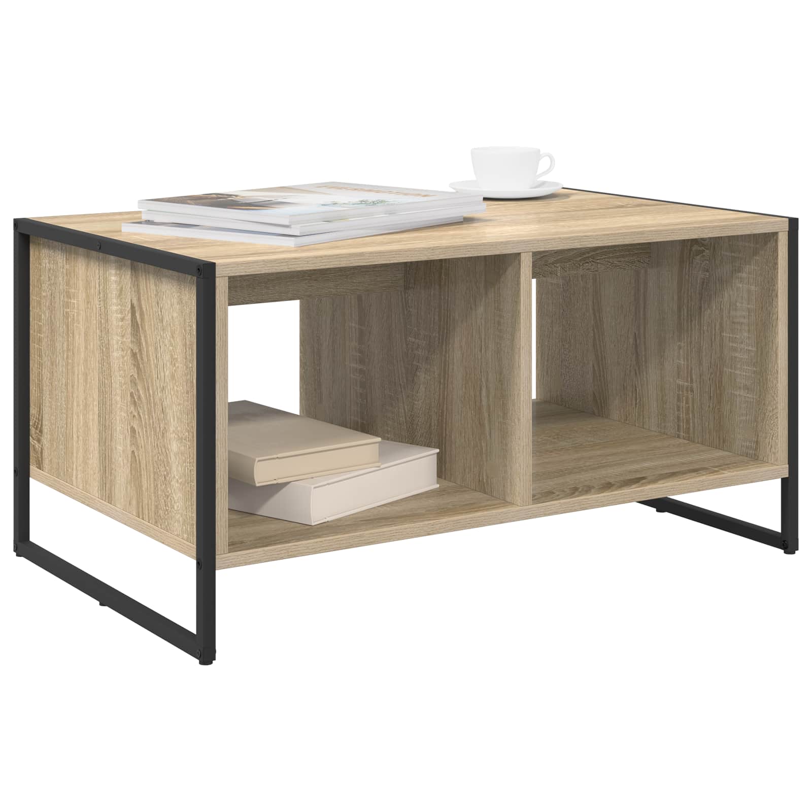 Table basse Sonoma 80 x 50 x 40 cm Bois d'ingénierie - XIOS