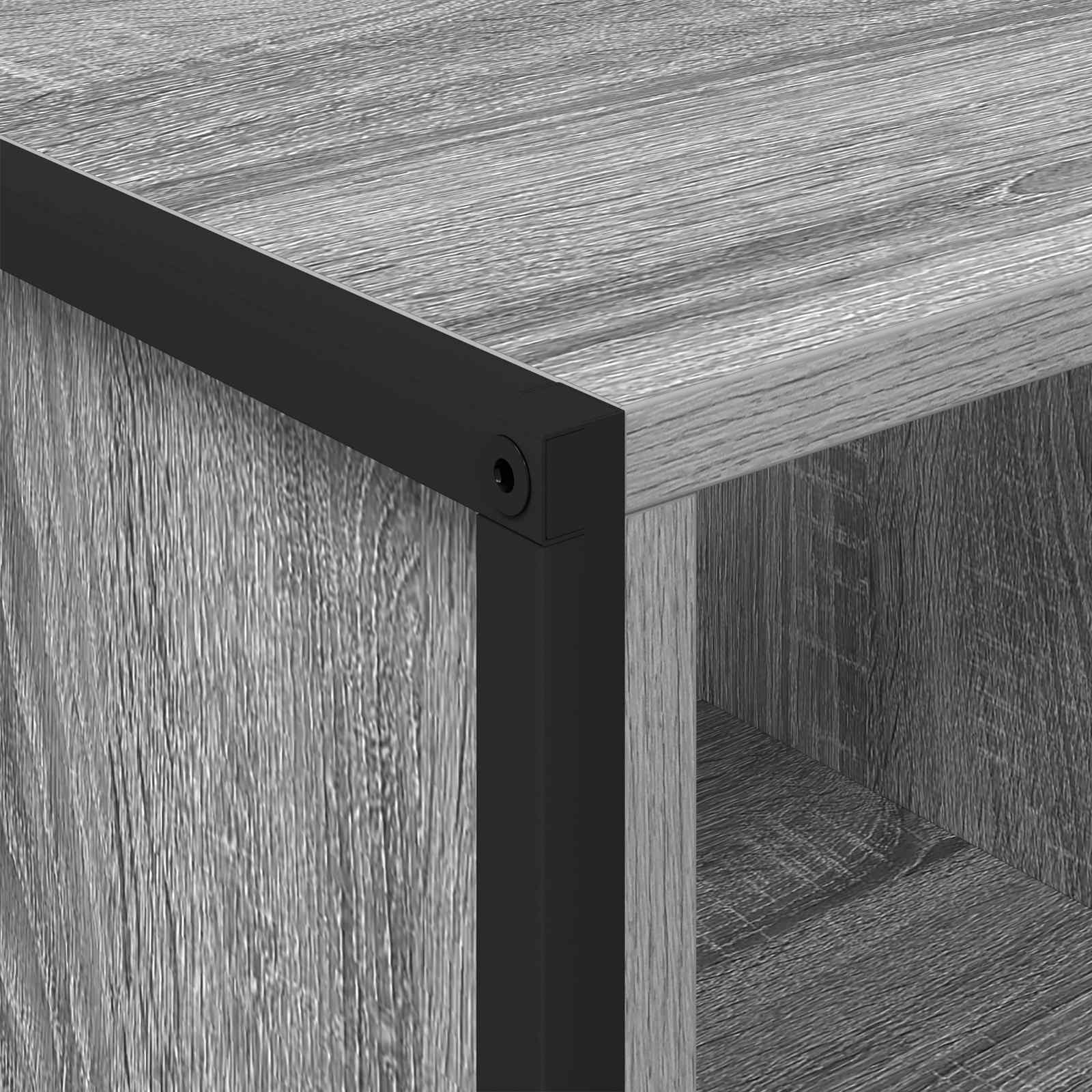 Table basse Gris Sonoma 80 x 50 x 40 cm Bois d'ingénierie - XIOS
