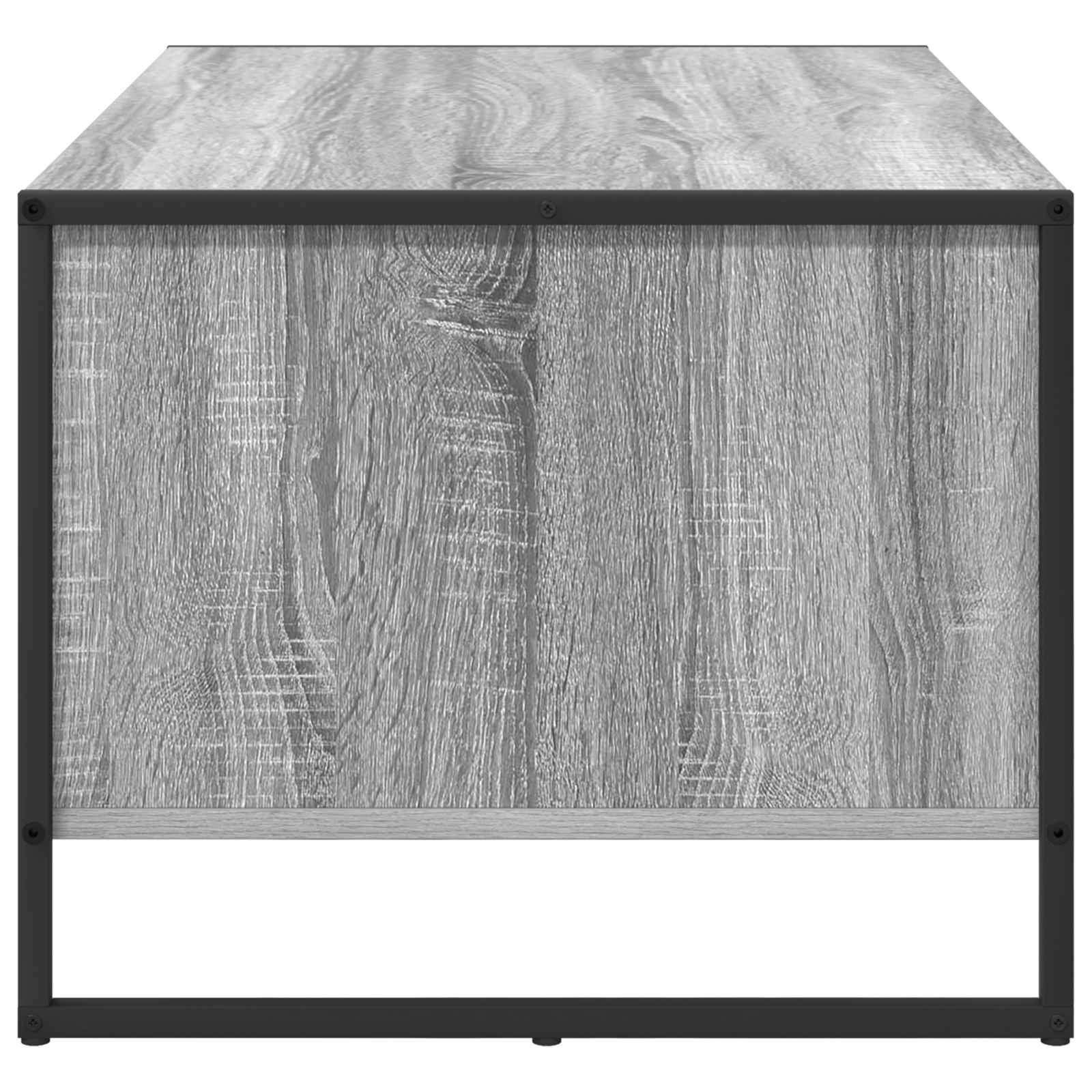 Table basse Gris Sonoma 80 x 50 x 40 cm Bois d'ingénierie - XIOS