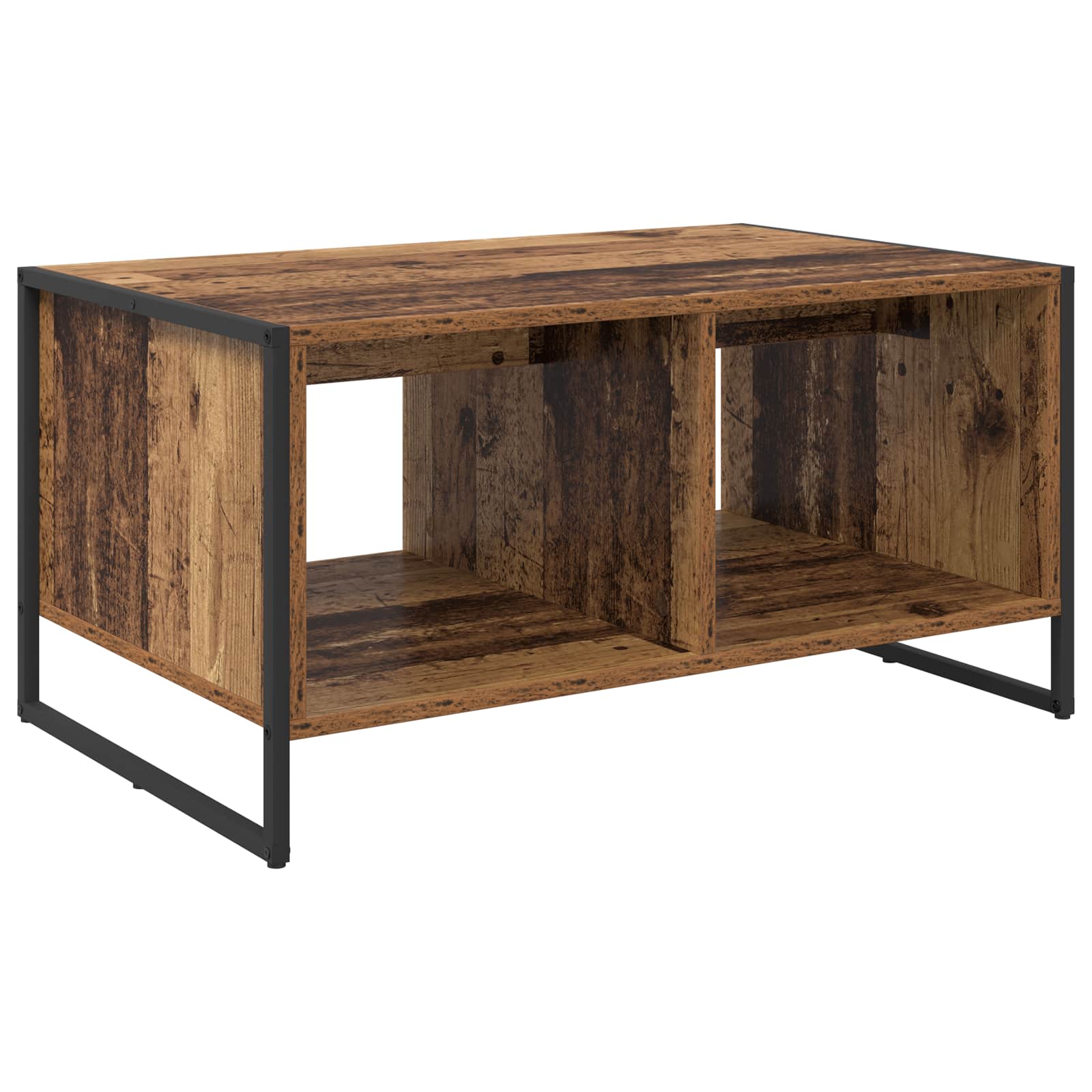 Table basse Bois Ancien 80 x 50 x 40 cm Bois d'ingénierie - XIOS