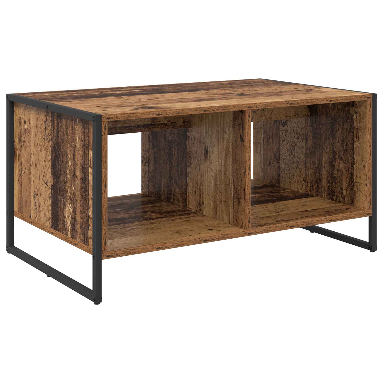 Table basse Bois Ancien 80 x 50 x 40 cm Bois d'ingénierie - XIOS