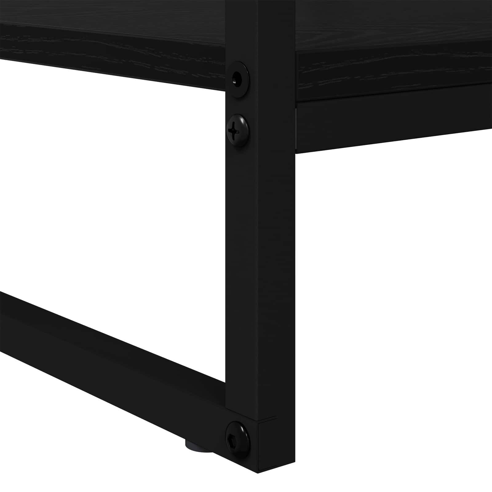 Table basse Chêne noir 80 x 50 x 40 cm Bois d'ingénierie - XIOS