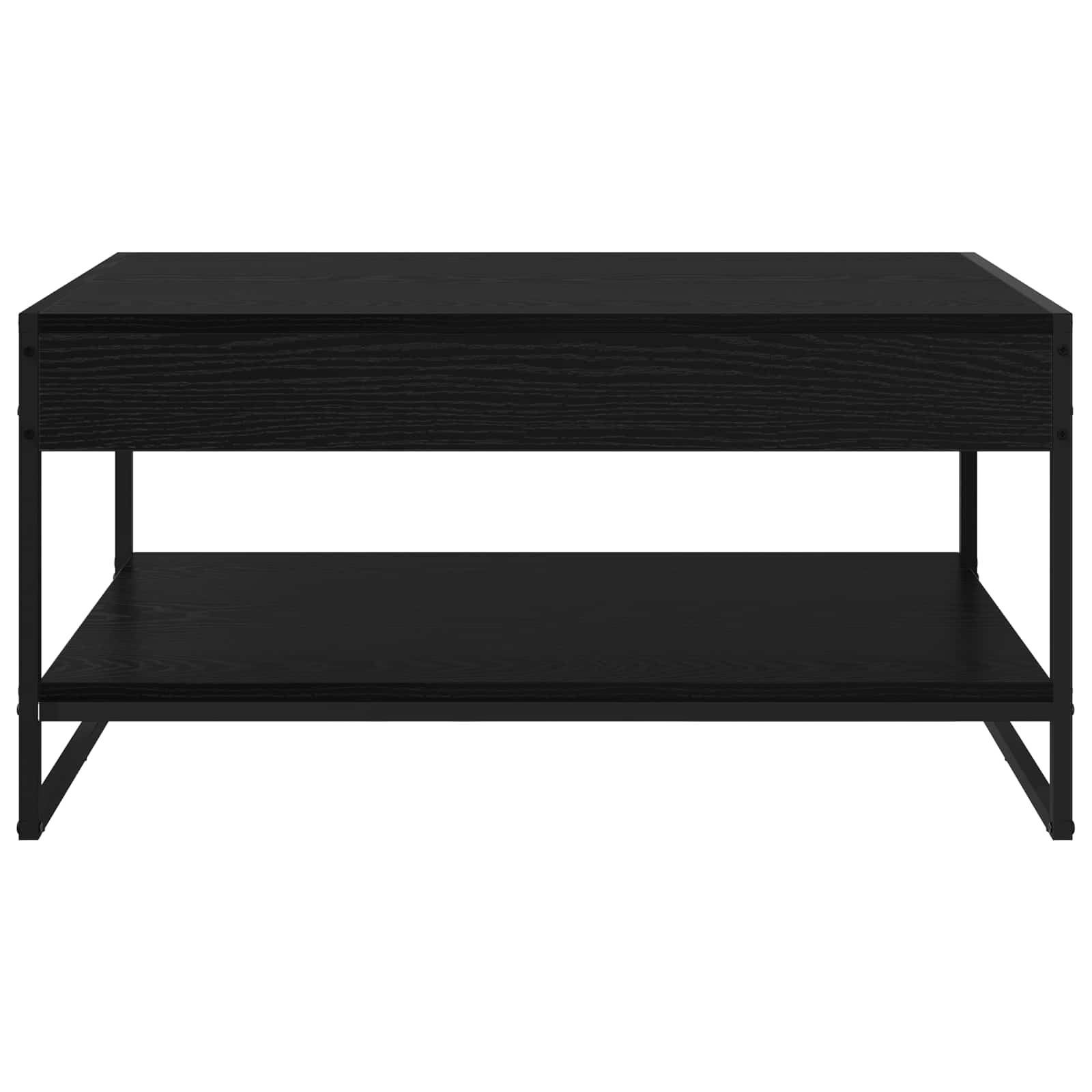 Table basse Chêne noir 80 x 50 x 40 cm Bois d'ingénierie - XIOS