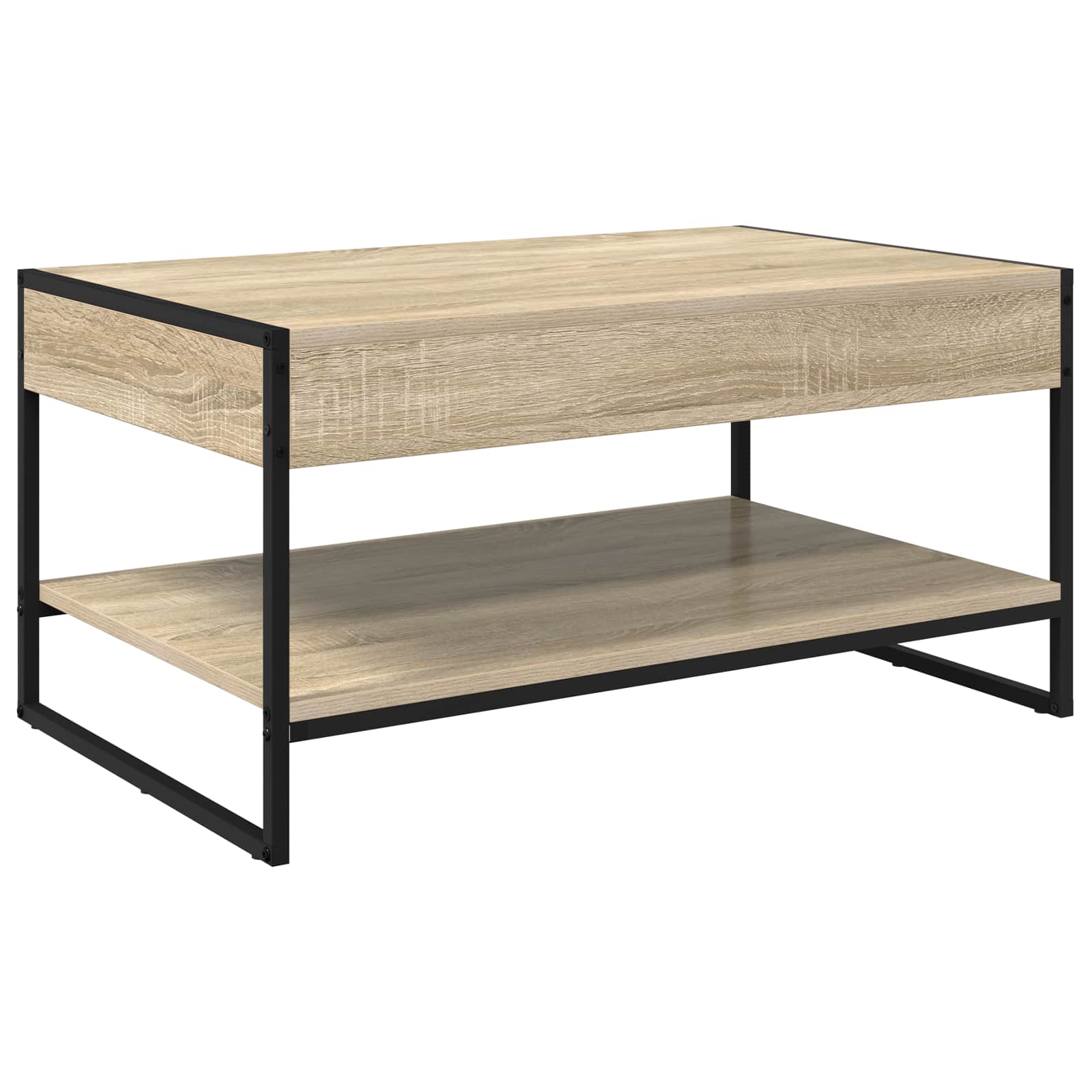 Table basse Sonoma 80 x 50 x 40 cm Bois d'ingénierie - XIOS