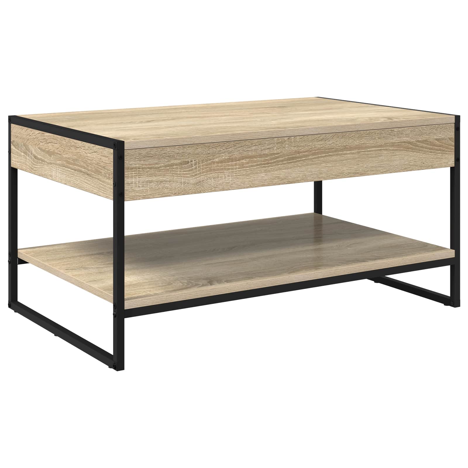 Table basse Sonoma 80 x 50 x 40 cm Bois d'ingénierie - XIOS