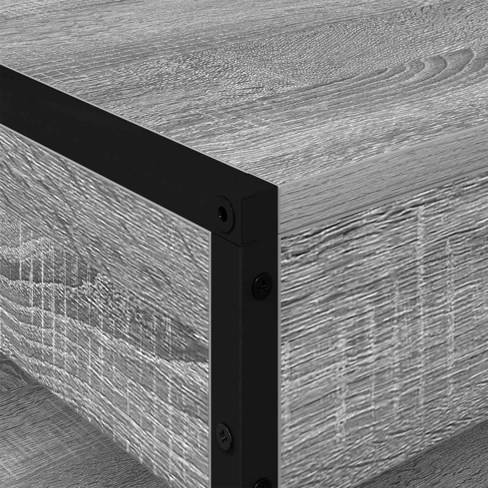 Table basse Gris Sonoma 80 x 50 x 40 cm Bois d'ingénierie - XIOS