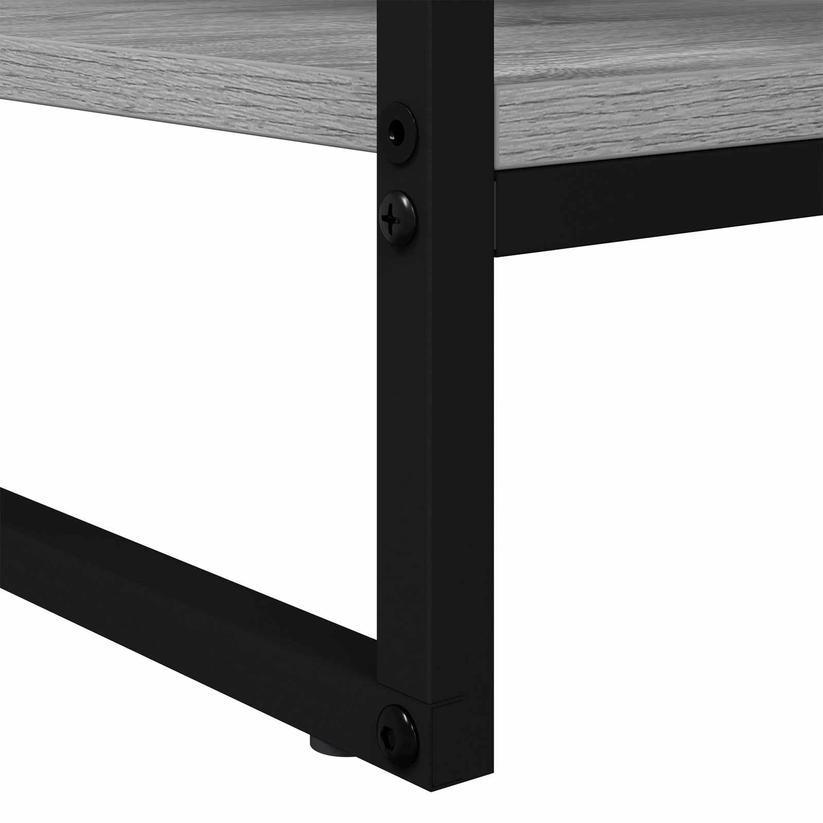 Table basse Gris Sonoma 80 x 50 x 40 cm Bois d'ingénierie - XIOS