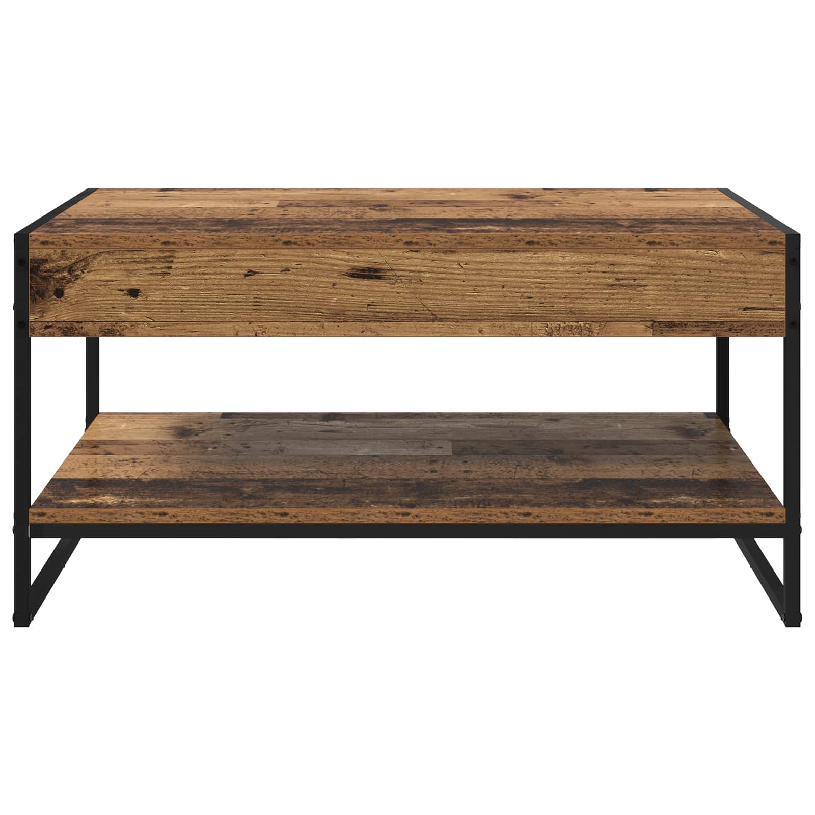 Table basse Bois Ancien 80 x 50 x 40 cm Bois d'ingénierie - XIOS