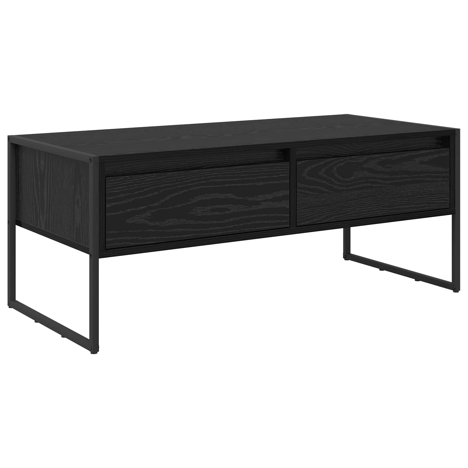 Table basse Chêne noir 100 x 46 x 40 cm Bois d'ingénierie - XIOS