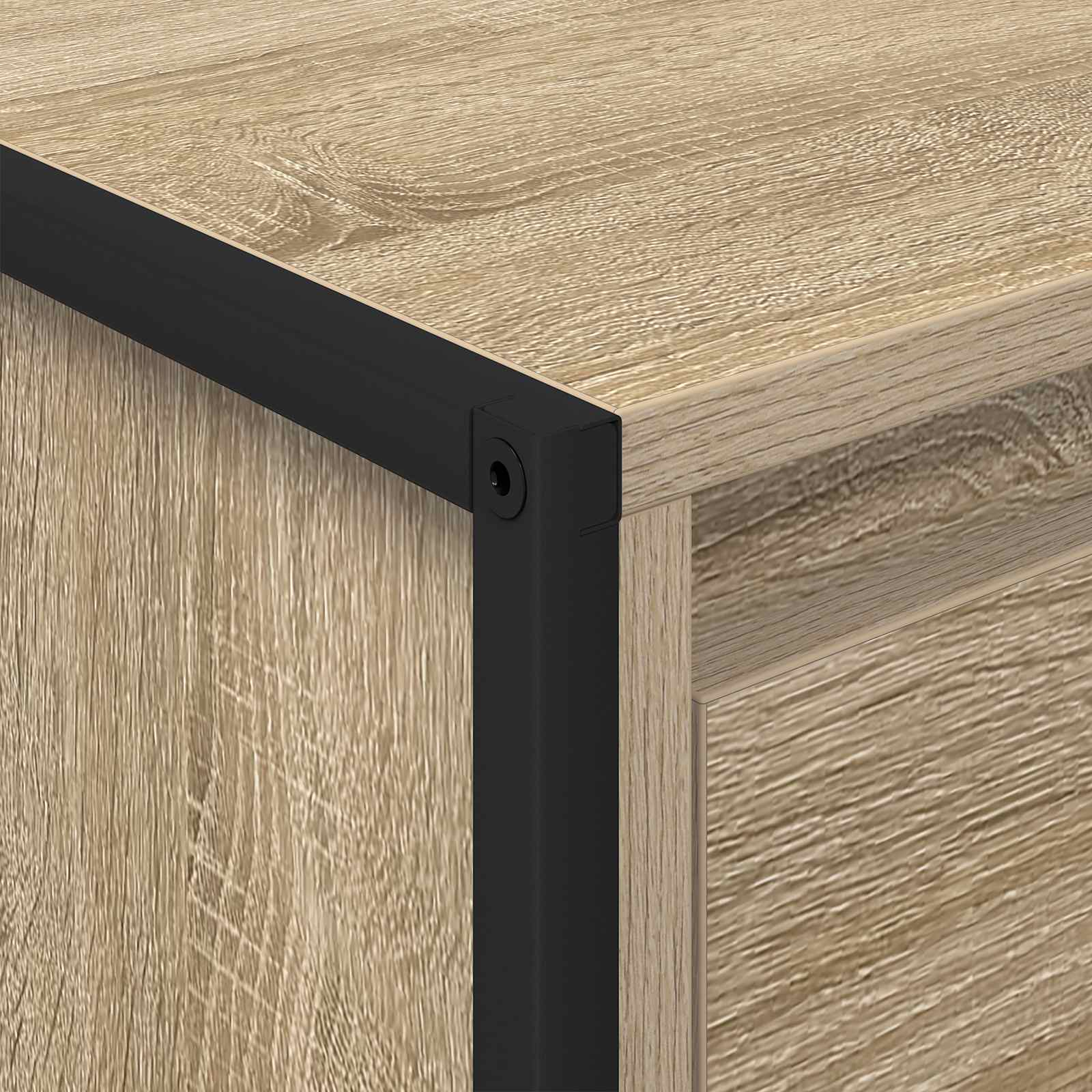 Table basse Sonoma 100 x 46 x 40 cm Bois d'ingénierie - XIOS