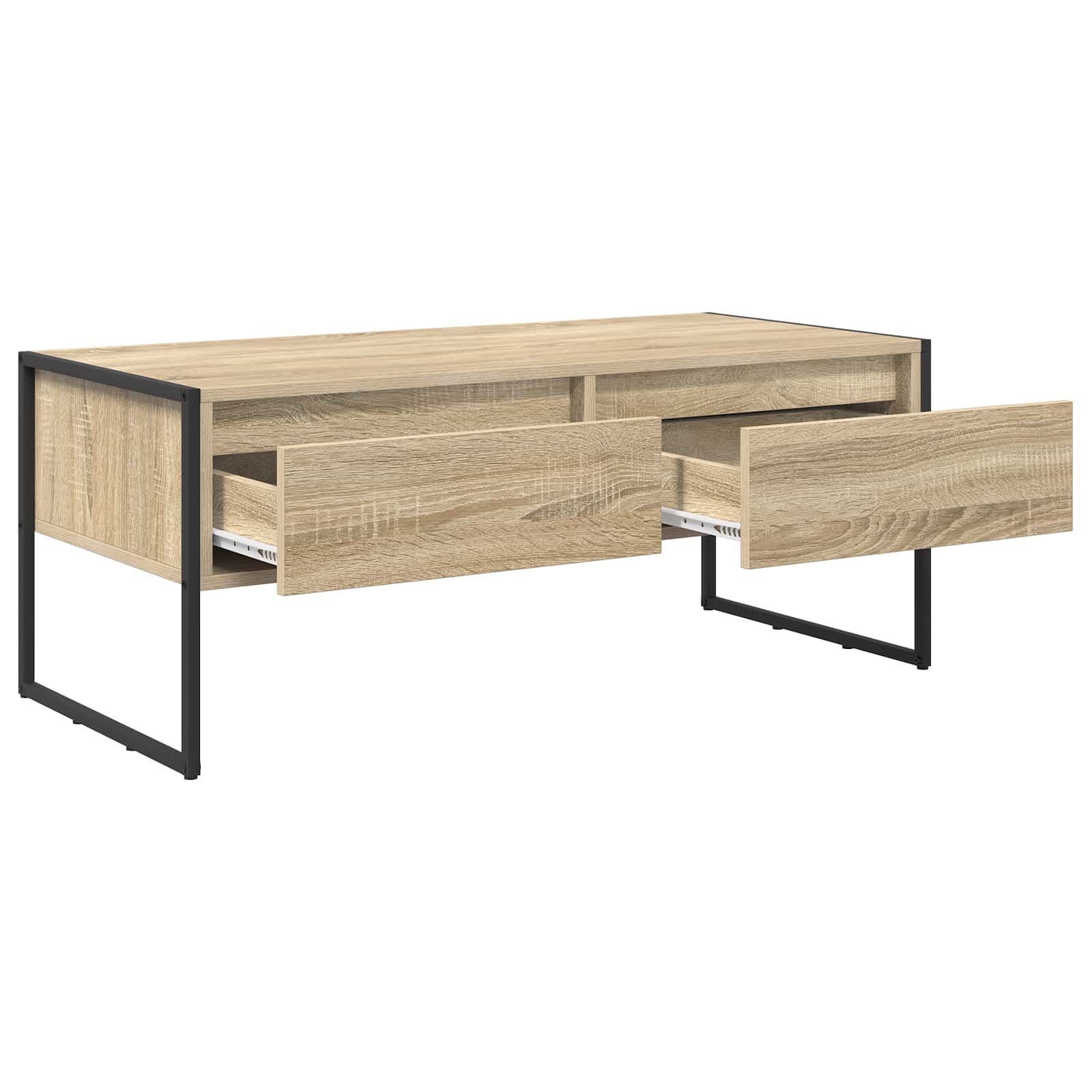Table basse Sonoma 100 x 46 x 40 cm Bois d'ingénierie - XIOS