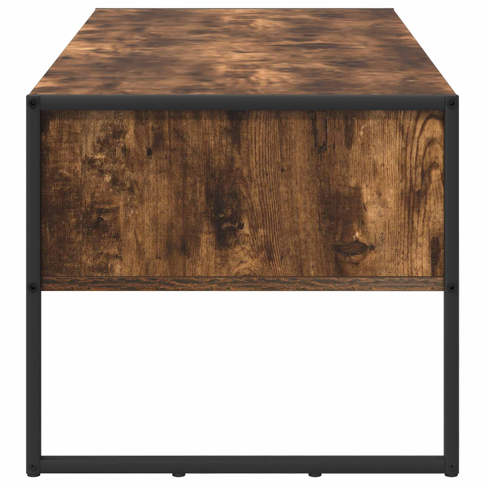 Table basse Chêne Fumé 100 x 46 x 40 cm Bois d'ingénierie - XIOS