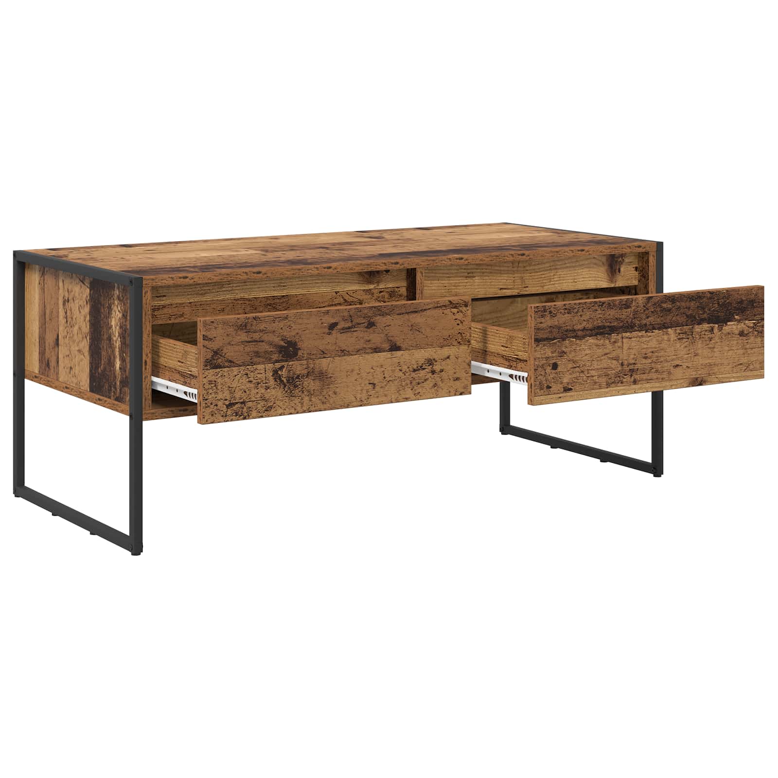 Table basse Bois Ancien 100 x 46 x 40 cm Bois d'ingénierie - XIOS