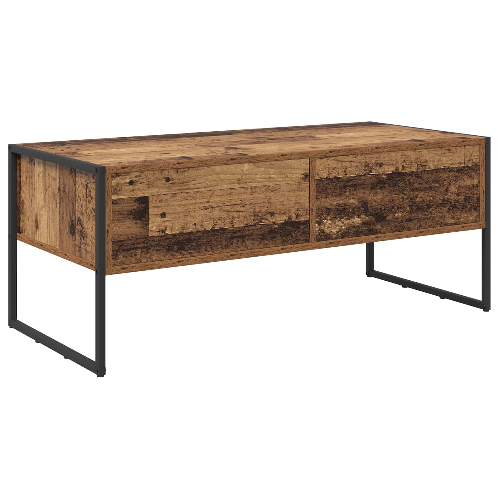 Table basse Bois Ancien 100 x 46 x 40 cm Bois d'ingénierie - XIOS