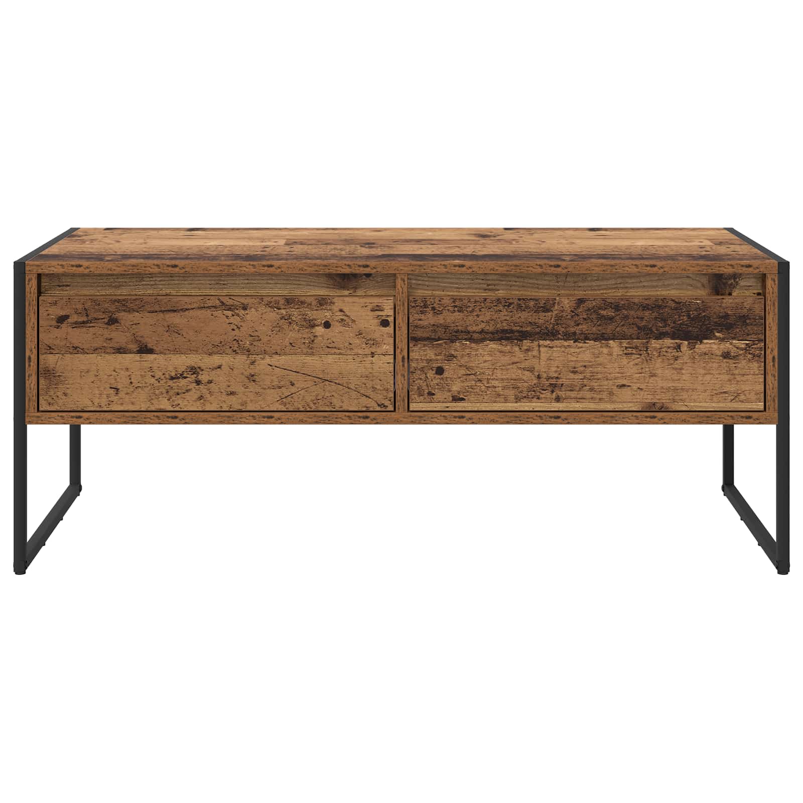Table basse Bois Ancien 100 x 46 x 40 cm Bois d'ingénierie - XIOS