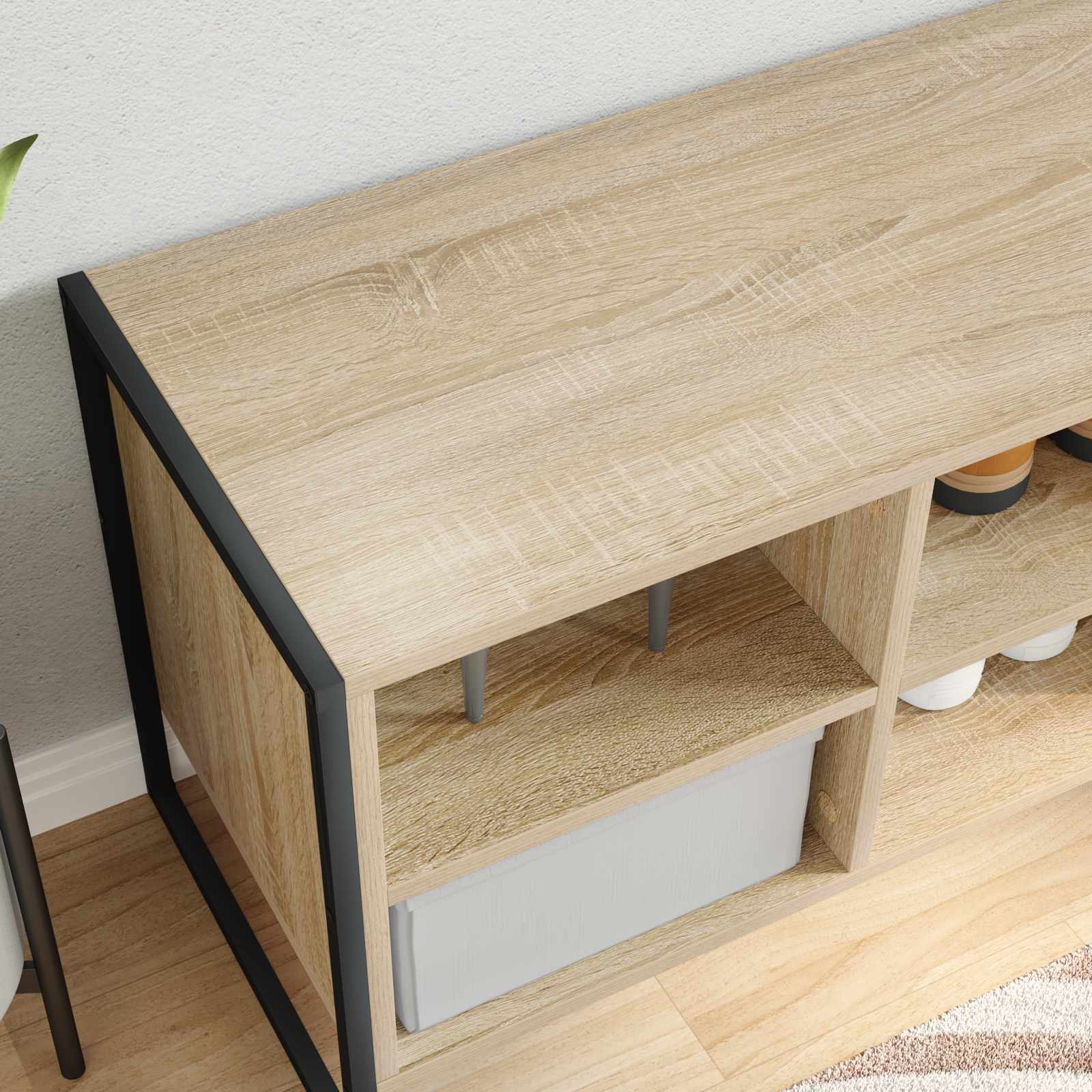 Cabinet à chaussures 60 x 35 x 44 cm Bois d'ingénierie Sonoma - XIOS