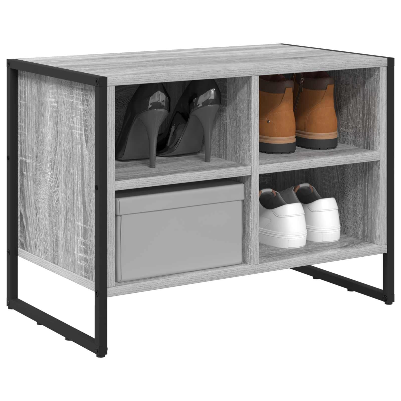 Cabinet à chaussures 60 x 35 x 44 cm Bois d'ingénierie - XIOS