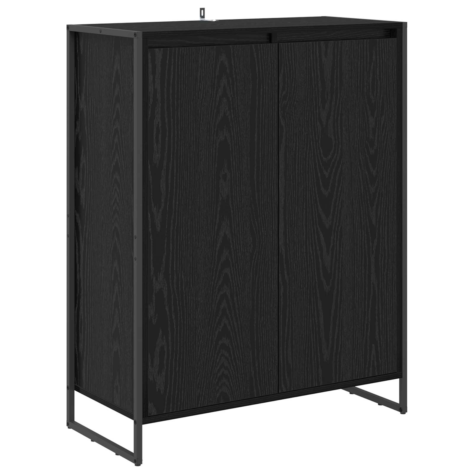 Cabinet à chaussures avec stockage Chêne noir 79 x 36 x 100 cm - XIOS