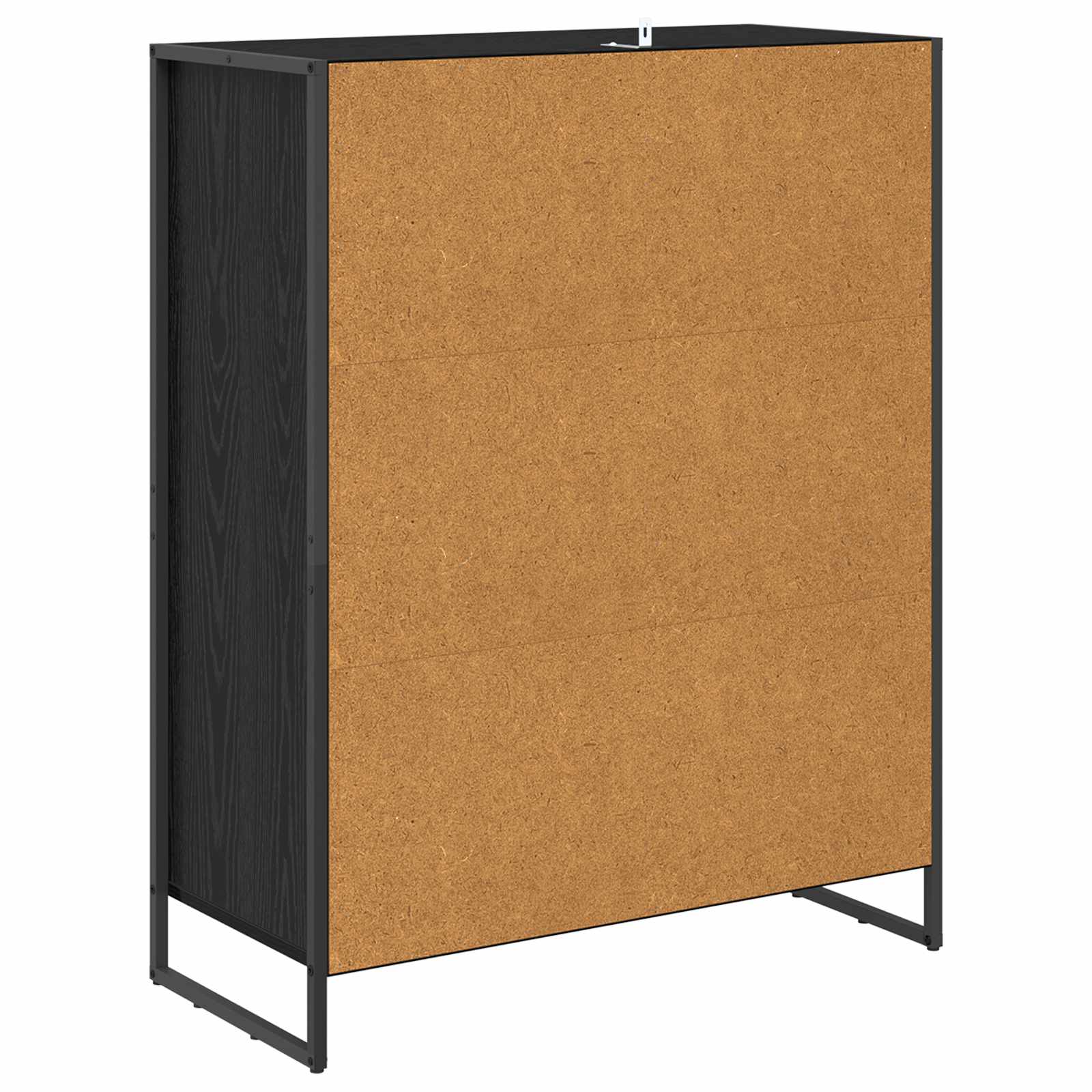 Cabinet à chaussures avec stockage Chêne noir 79 x 36 x 100 cm - XIOS