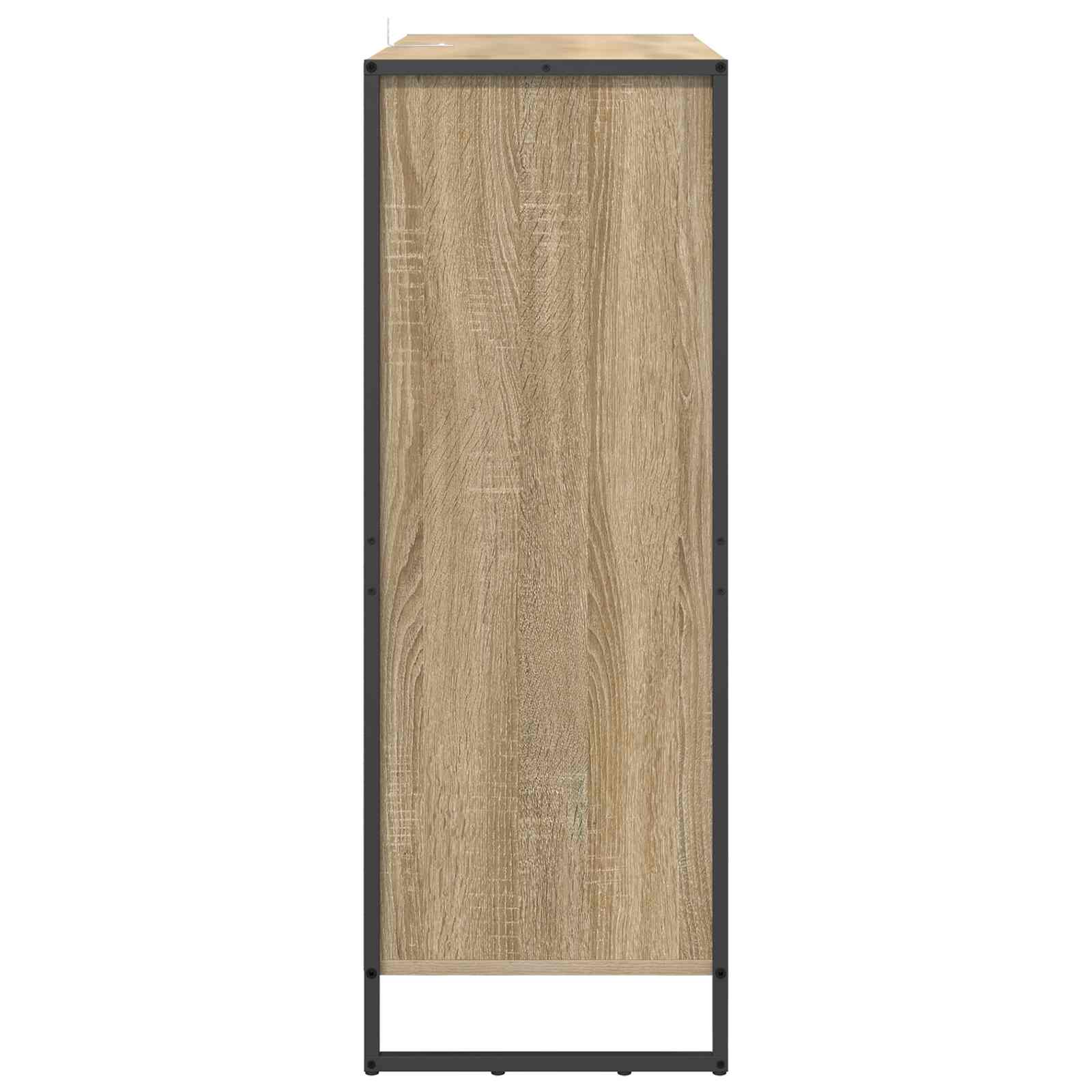 Cabinet à chaussures Sonoma 79 x 36 x 100 cm Bois d'ingénierie - XIOS