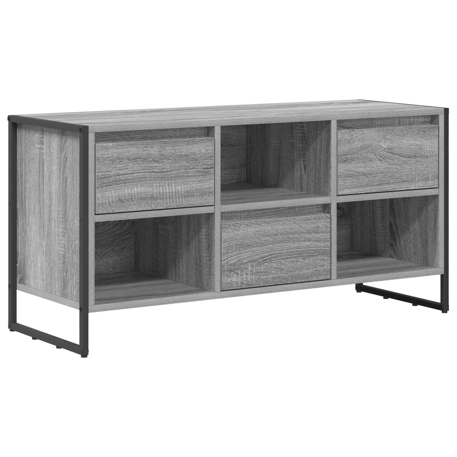 Meuble TV Gris Sonoma 100 x 36 x 49,5 cm Bois d'ingénierie - XIOS