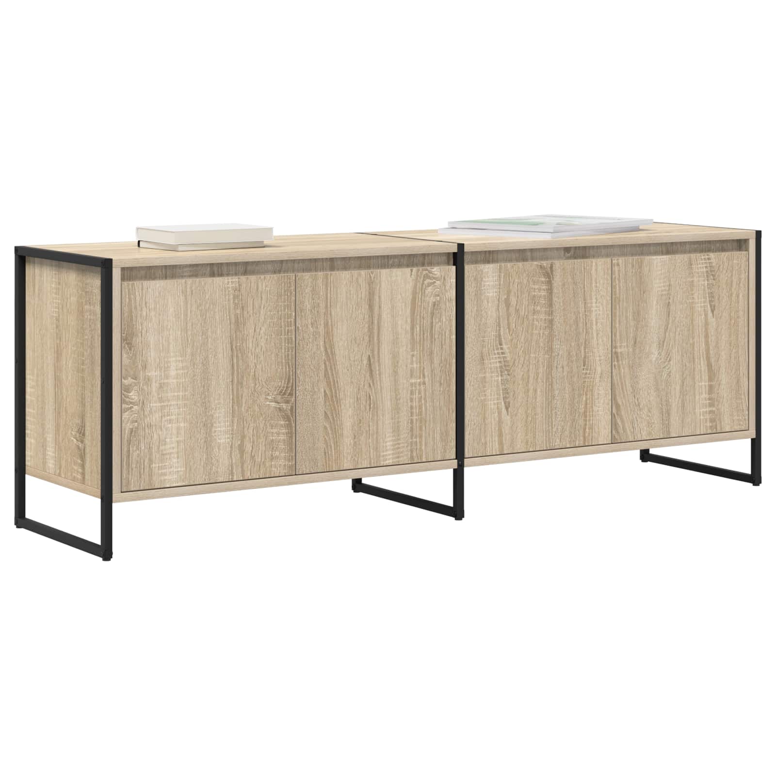 Meuble TV Sonoma 140 x 36 x 49.5 cm Bois d'ingénierie - XIOS