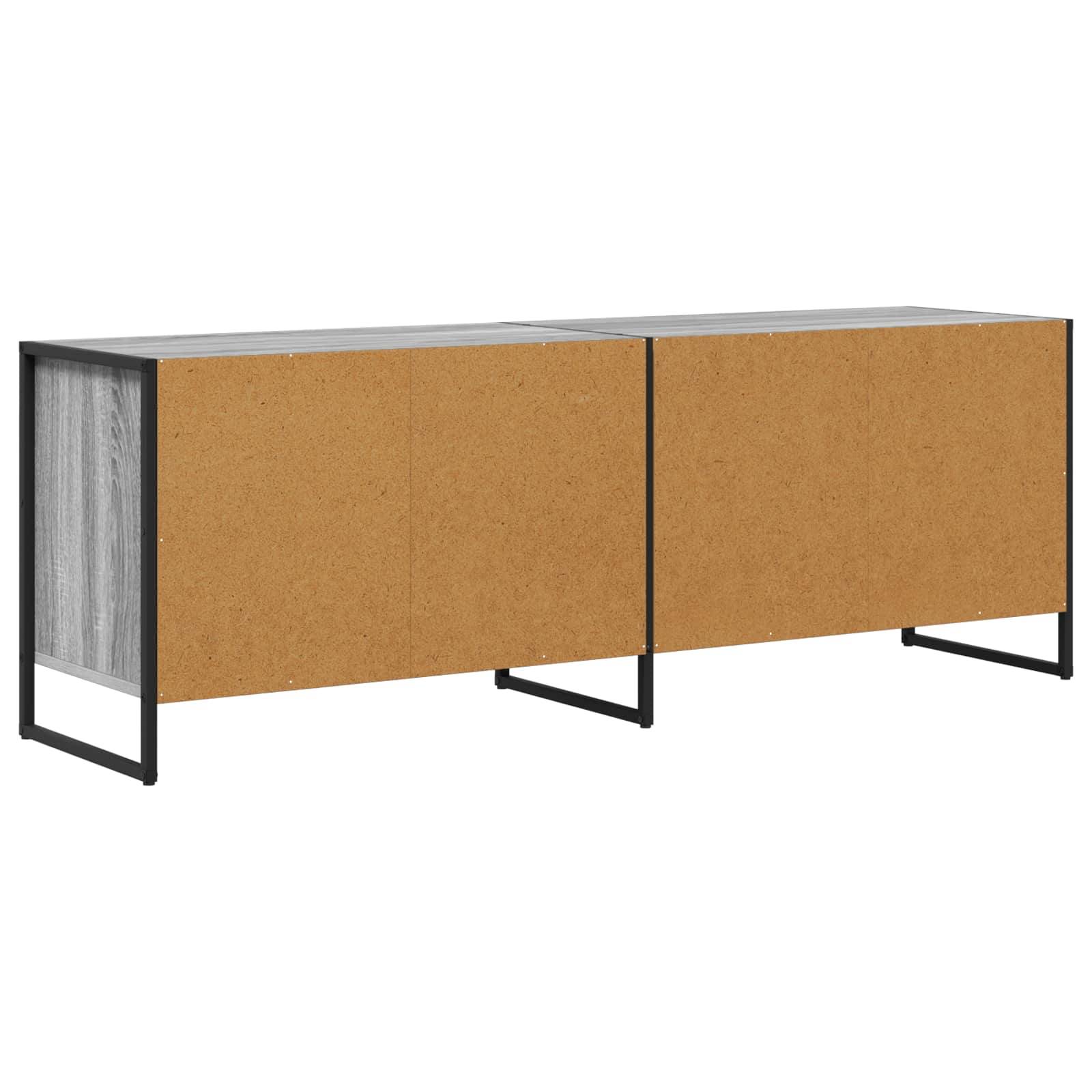 Meuble TV Gris Sonoma 140 x 36 x 49.5 cm Bois d'ingénierie - XIOS