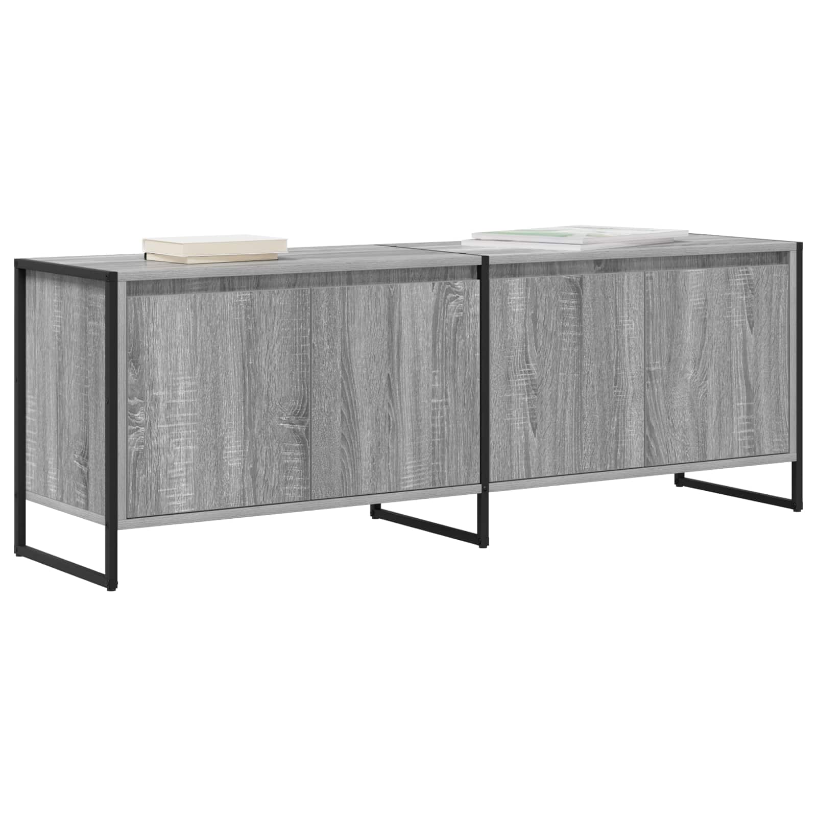 Meuble TV Gris Sonoma 140 x 36 x 49.5 cm Bois d'ingénierie - XIOS