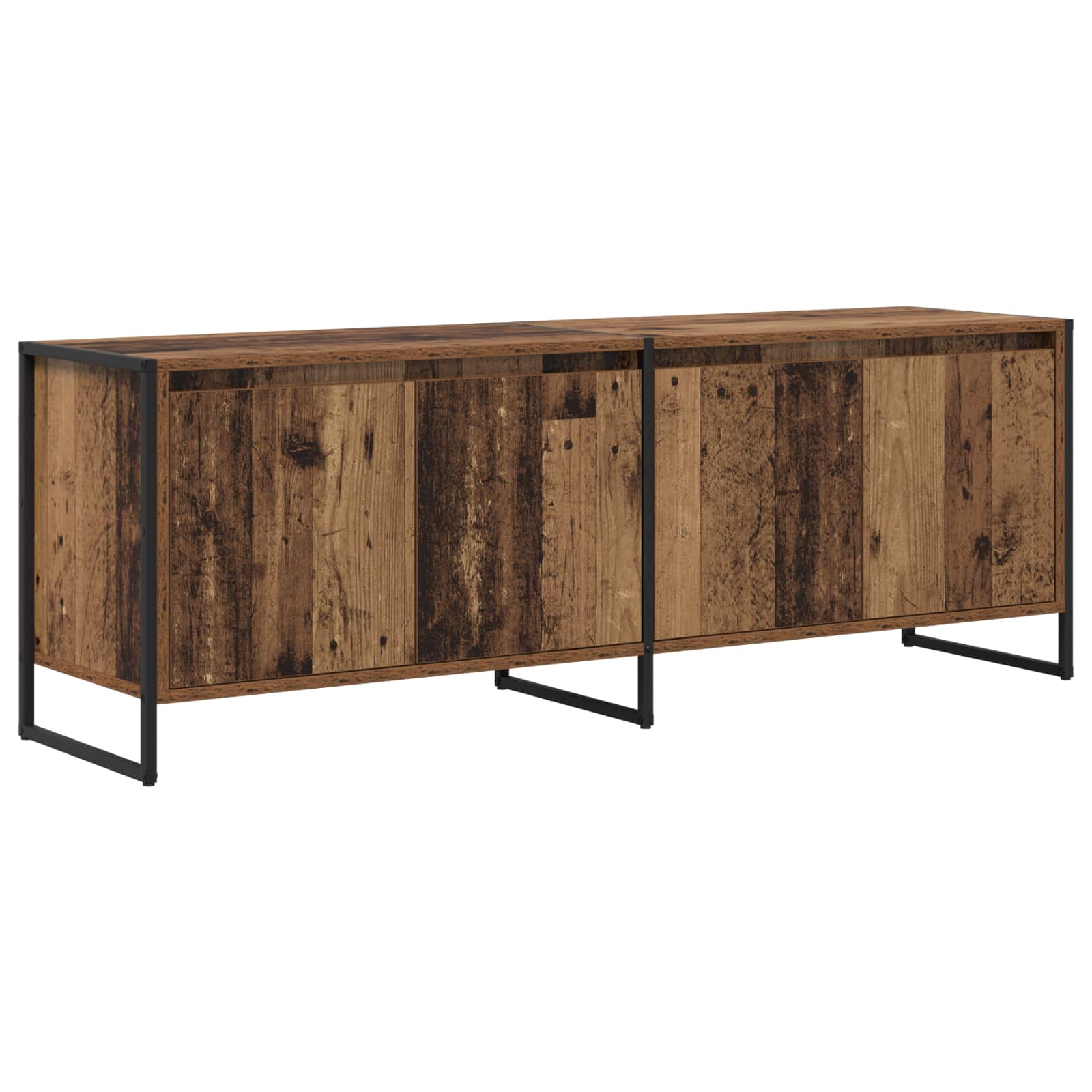 Meuble TV Bois Ancien 140 x 36 x 49.5 cm Bois d'ingénierie - XIOS