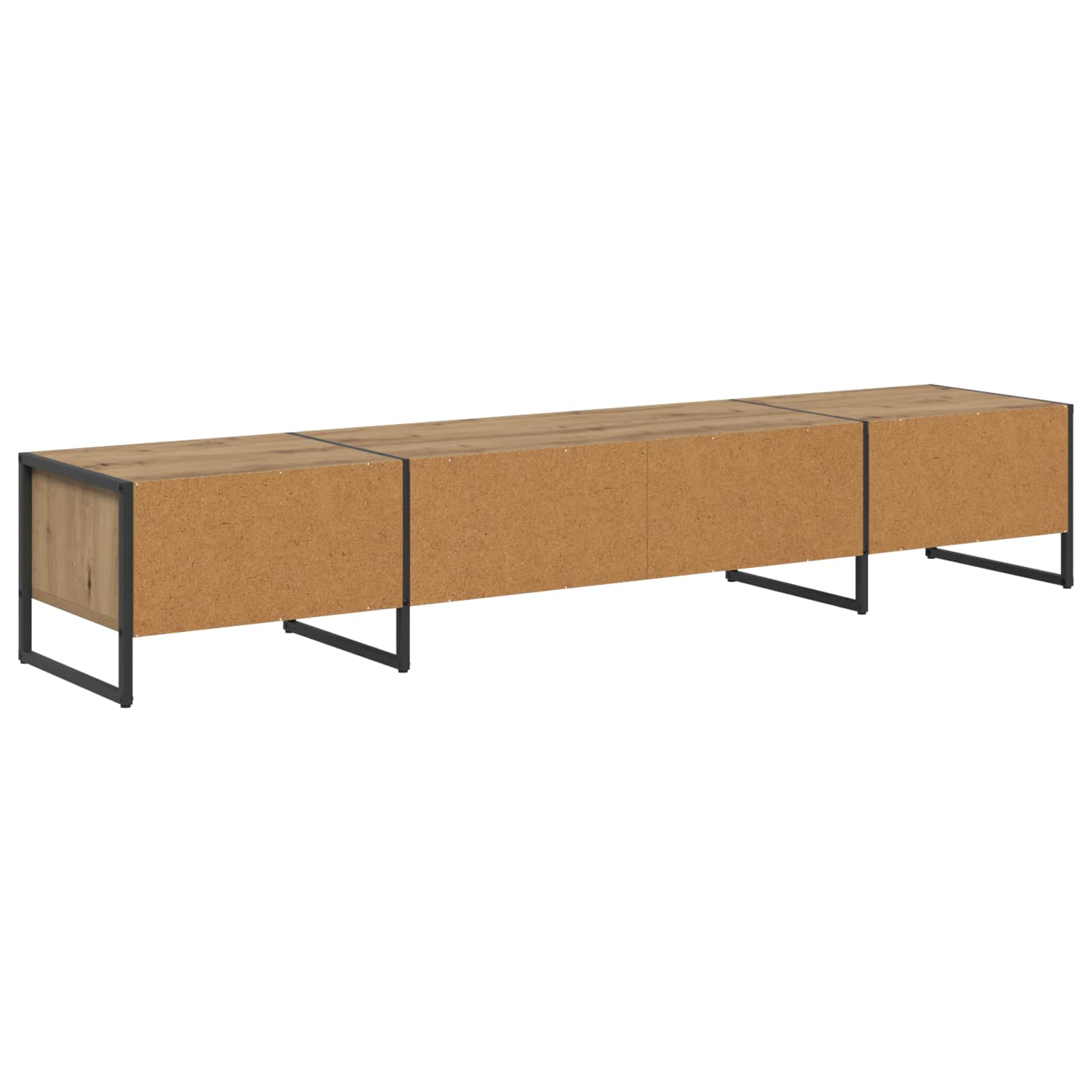 Meuble TV Chêne artisan 170,5 x 36 x 30,5 cm Bois d'ingénierie - XIOS
