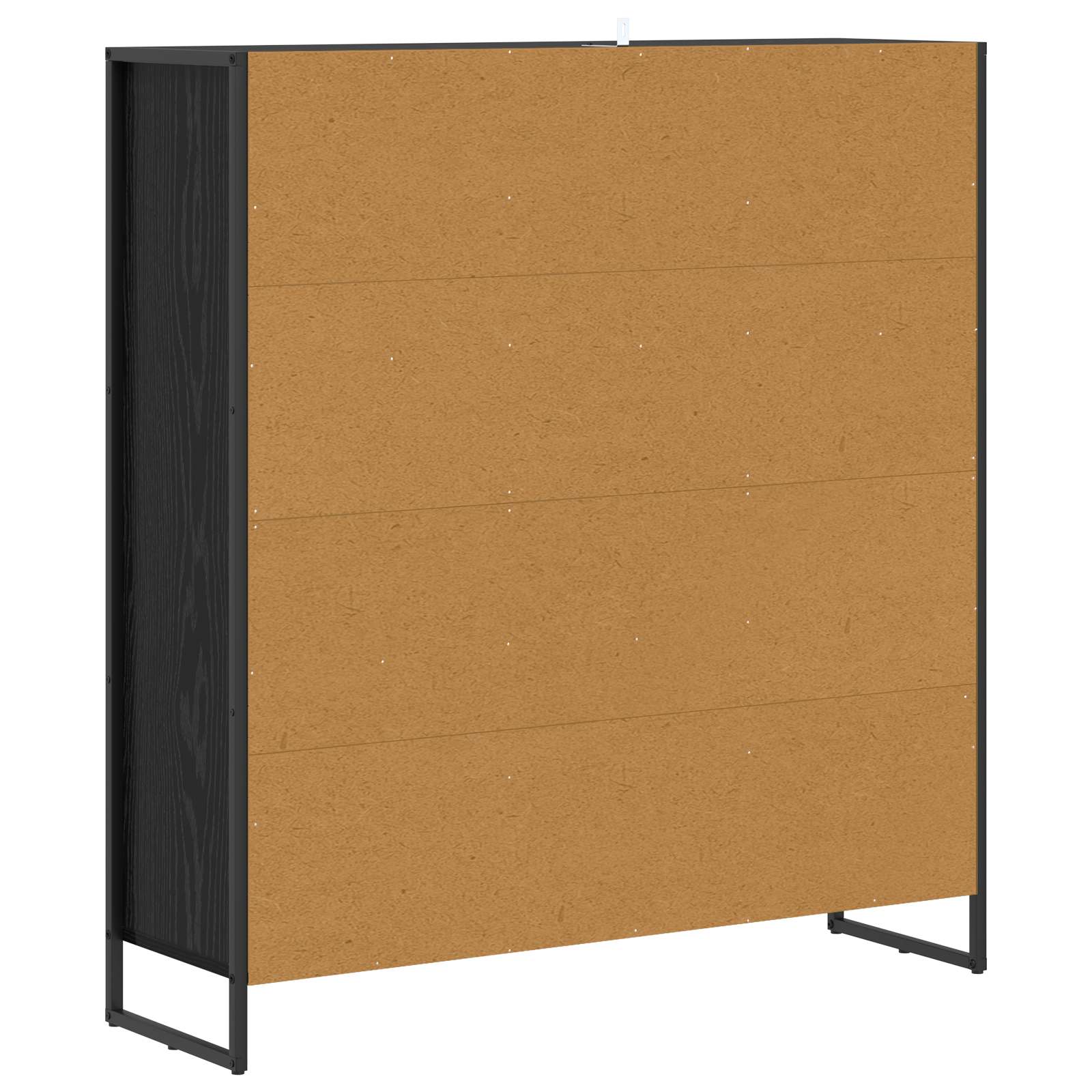 Bibliothèque Chêne noir 99,5 x 30 x 108,5 cm Bois d'ingénierie - XIOS