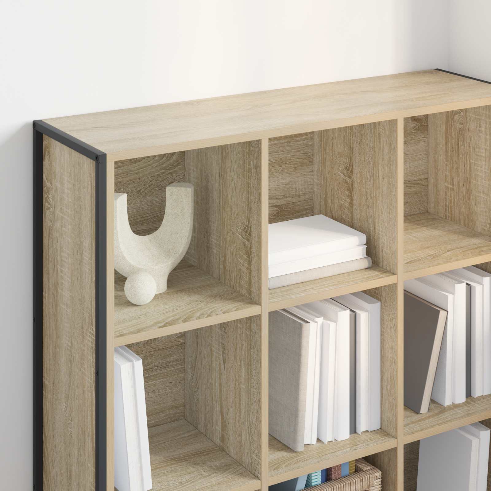 Bibliothèque Sonoma 99,5 x 30 x 108,5 cm Bois d'ingénierie - XIOS