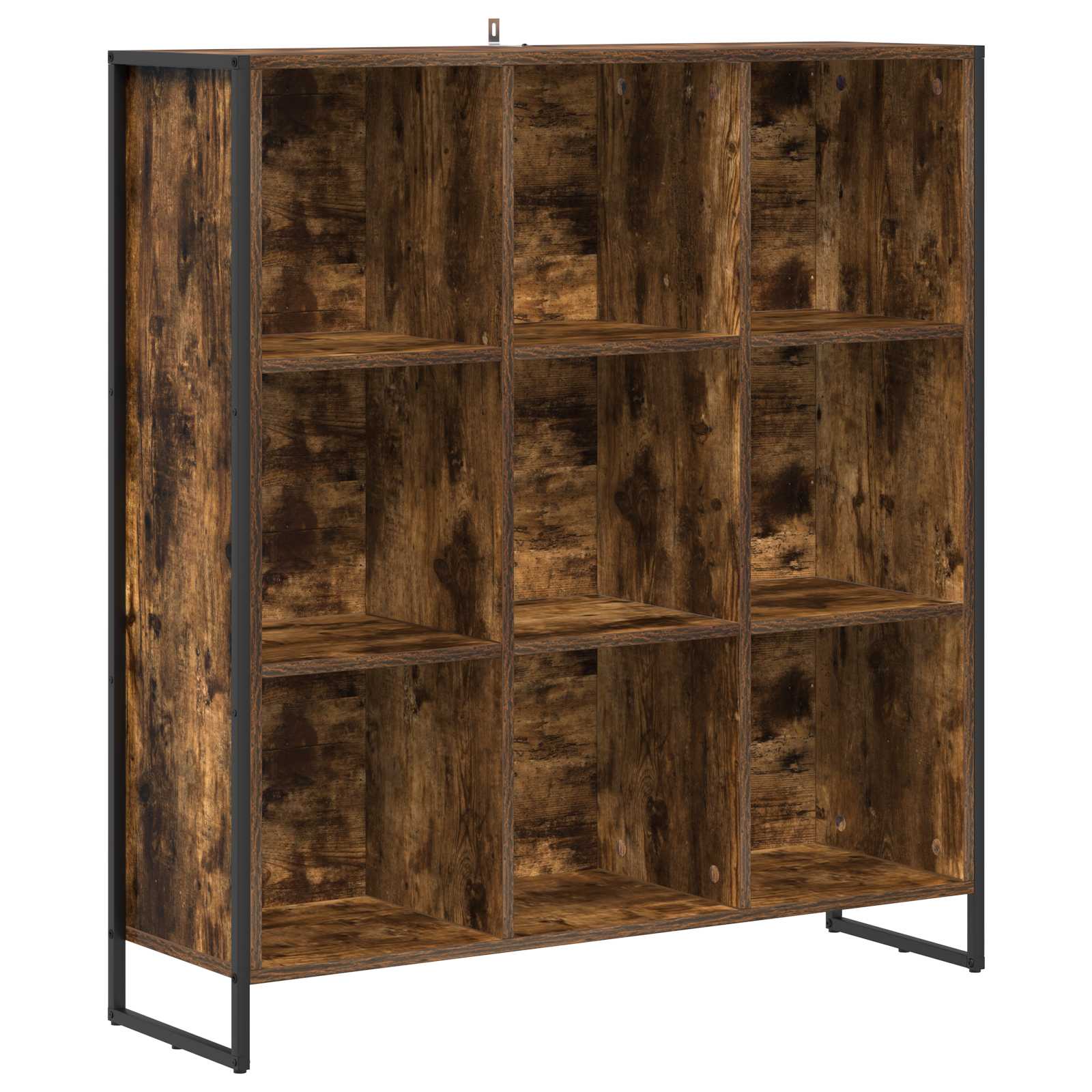 Bibliothèque Chêne Fumé 99,5 x 30 x 108,5 cm Bois d'ingénierie - XIOS