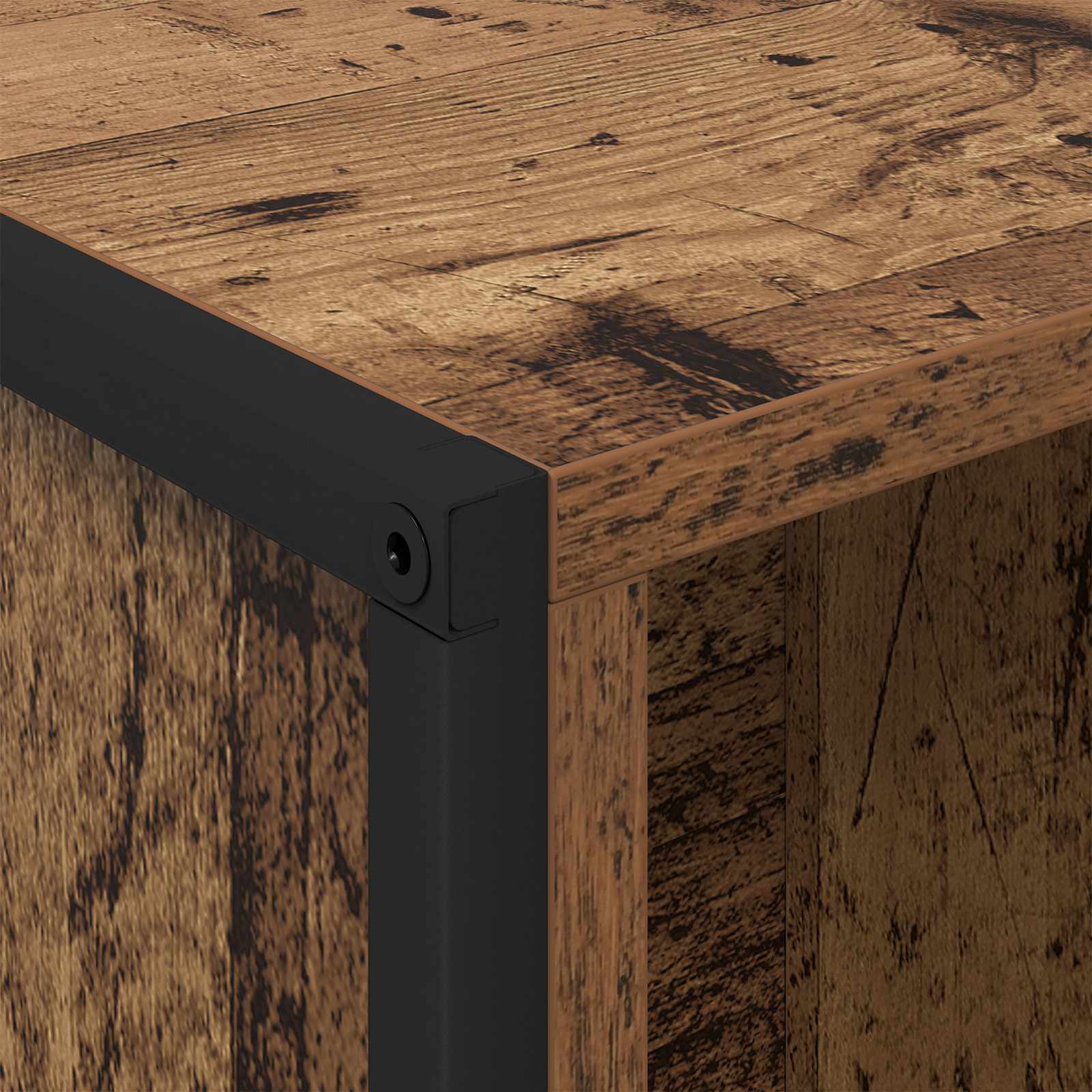 Bibliothèque Bois Ancien 99,5 x 30 x 108,5 cm Bois d'ingénierie - XIOS