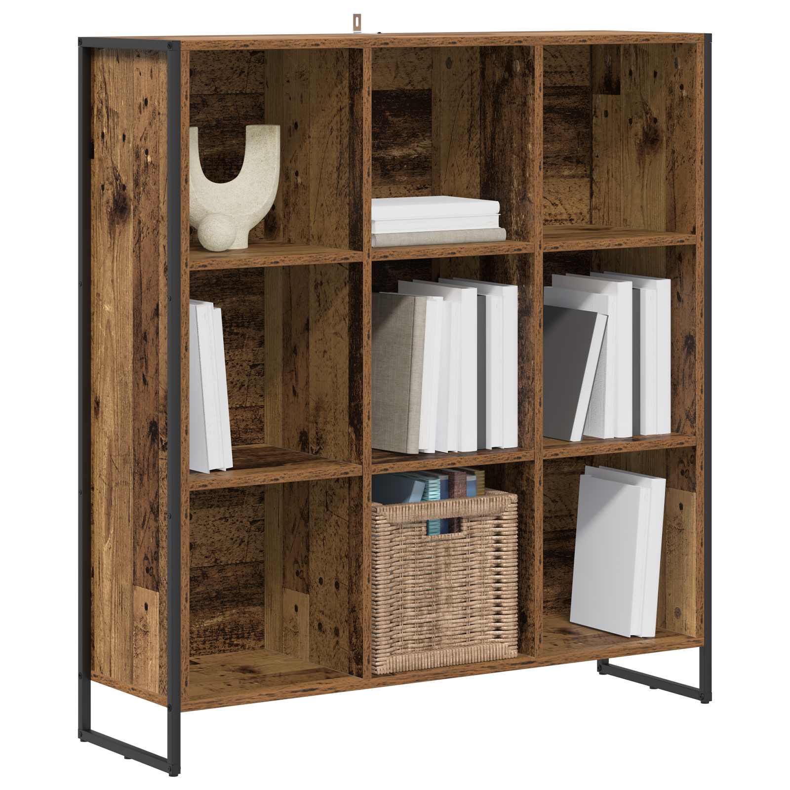 Bibliothèque Bois Ancien 99,5 x 30 x 108,5 cm Bois d'ingénierie - XIOS