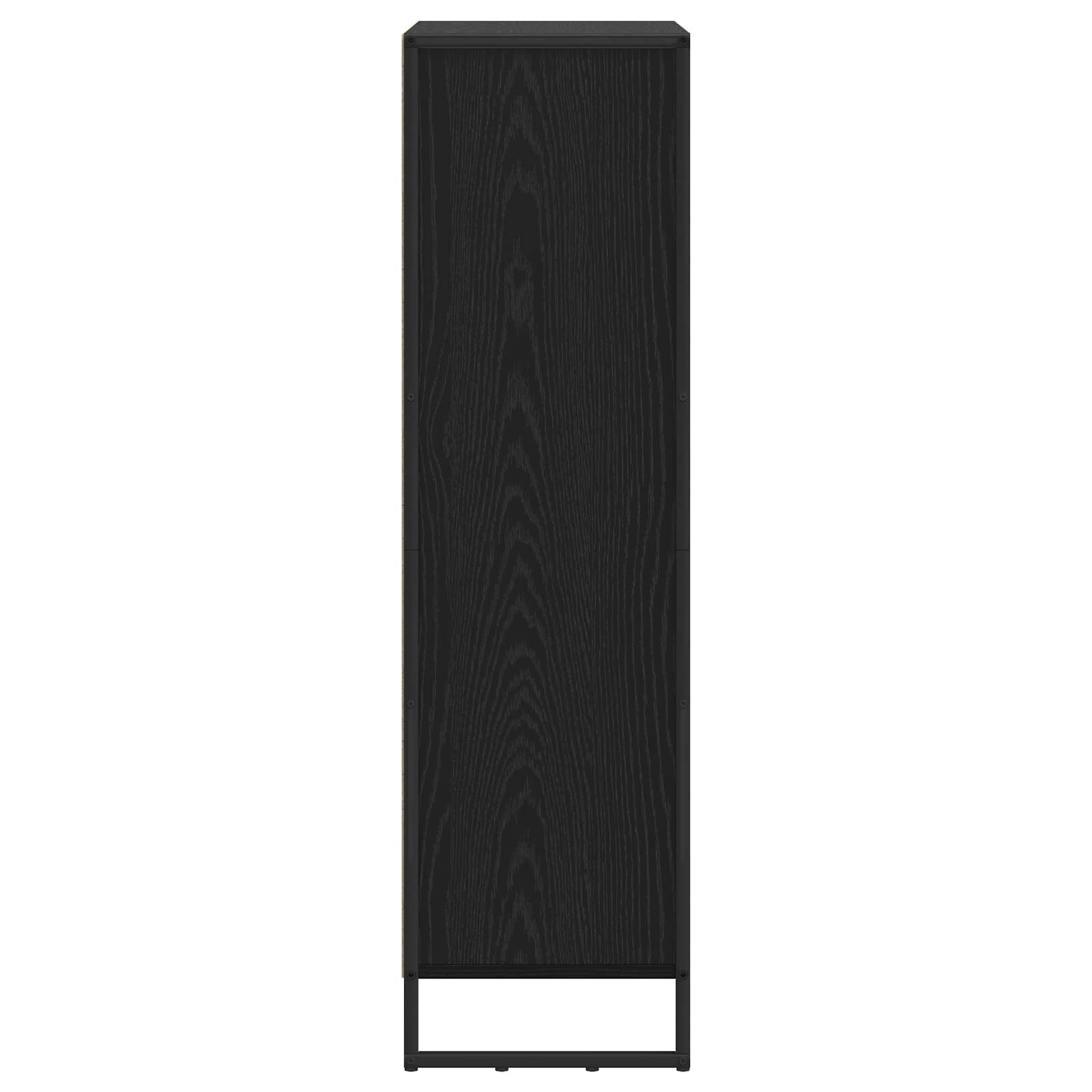 Bibliothèque Chêne noir 99,5 x 30 x 108,5 cm Bois d'ingénierie - XIOS