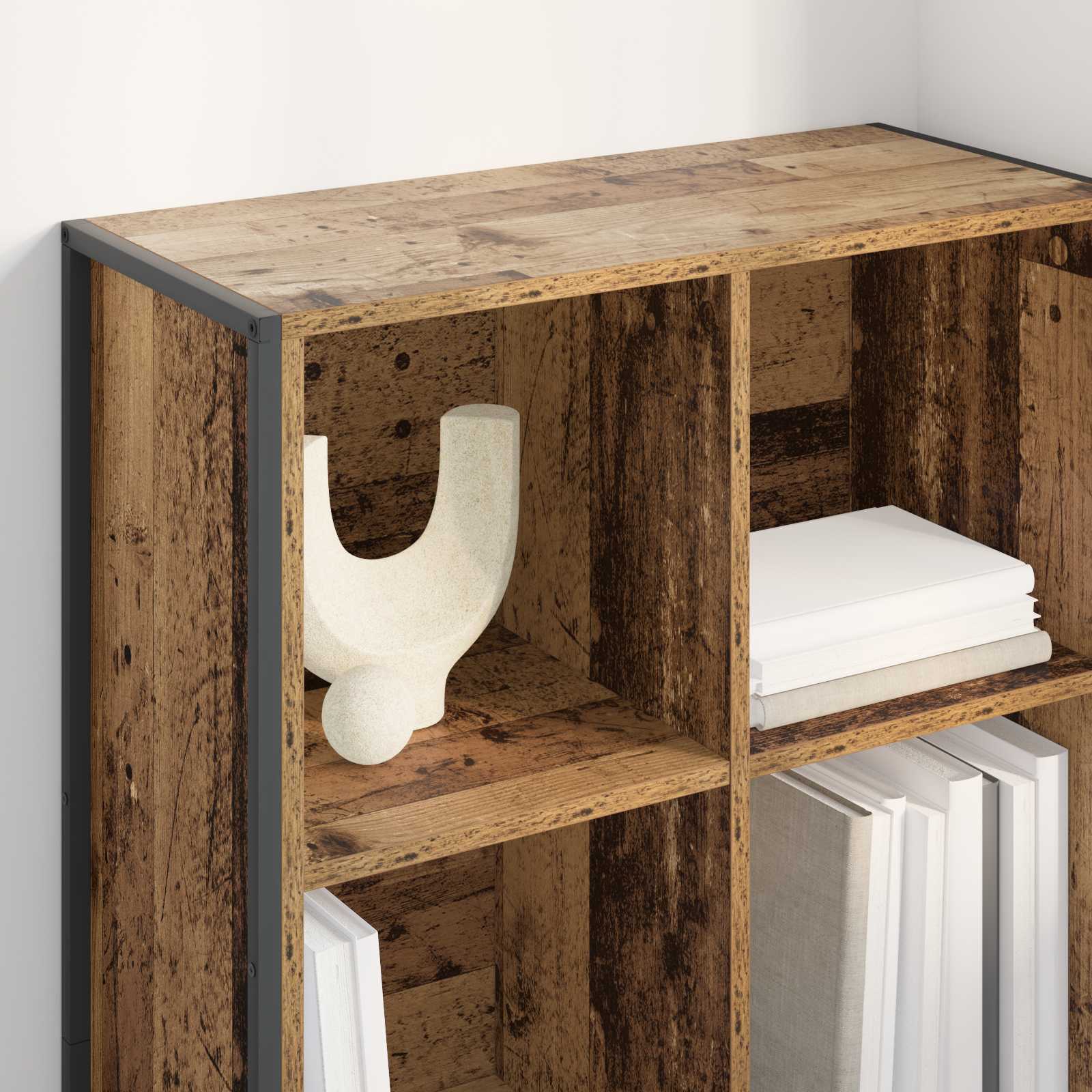Bibliothèque Bois Ancien 99,5 x 30 x 108,5 cm Bois d'ingénierie - XIOS