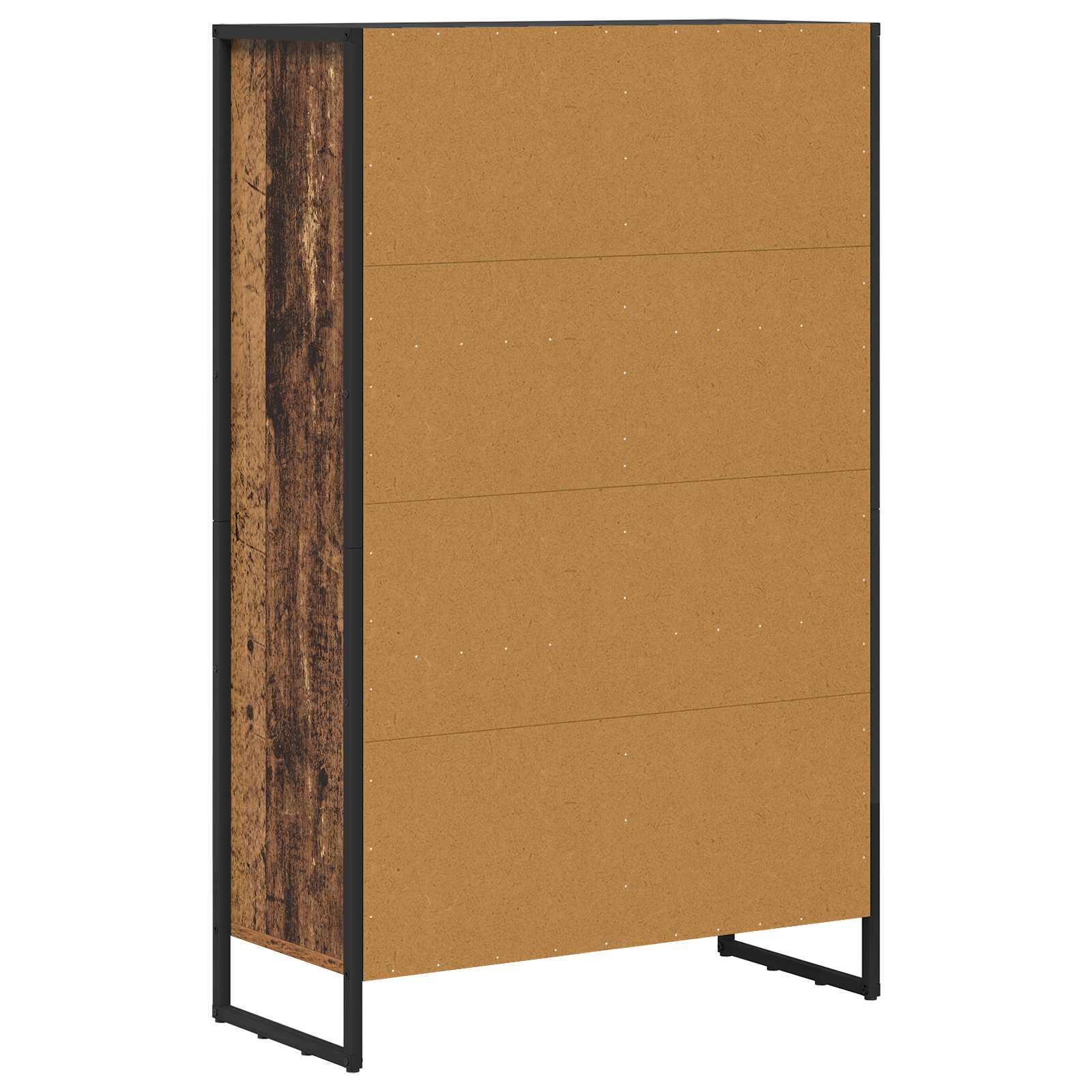Bibliothèque Bois Ancien 99,5 x 30 x 108,5 cm Bois d'ingénierie - XIOS