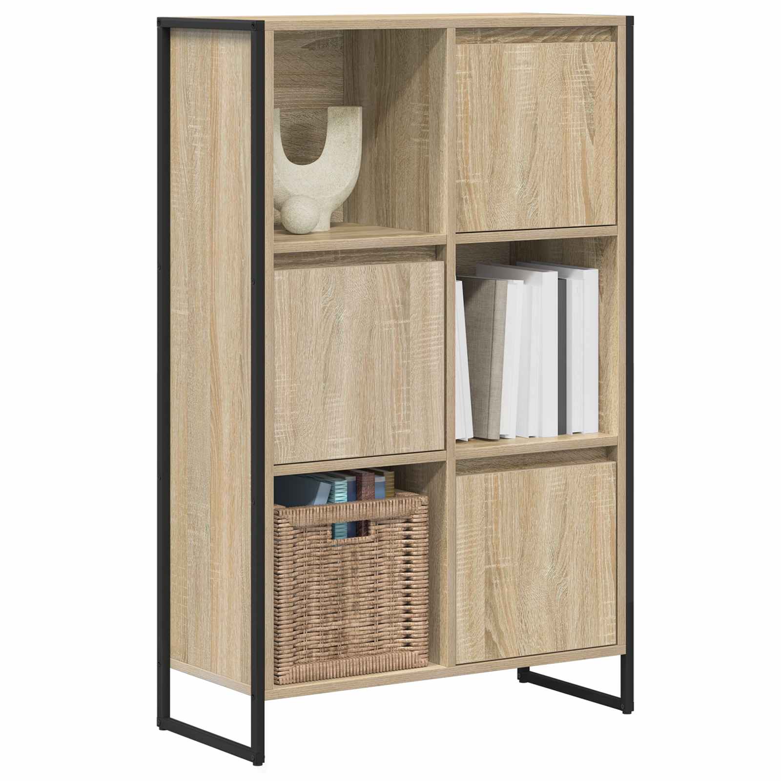 Bibliothèque Sonoma 68 x 30 x 108.5 cm Bois d'ingénierie - XIOS