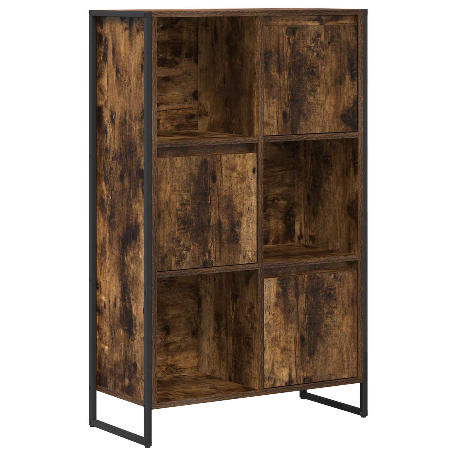Bibliothèque Chêne Fumé 68 x 30 x 108.5 cm Bois d'ingénierie - XIOS