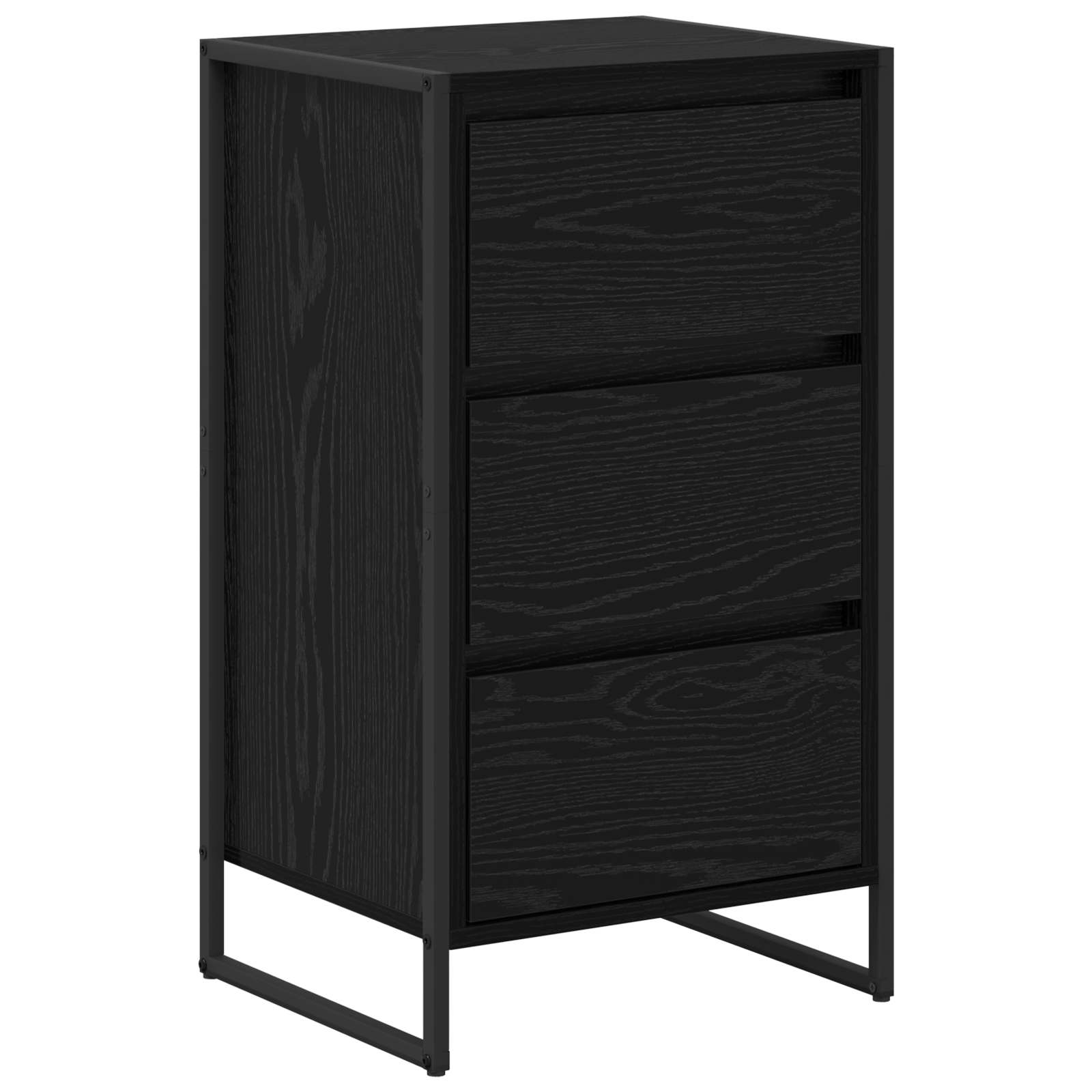 Buffet Chêne noir 42 x 36 x 75.5 cm Bois d'ingénierie - XIOS