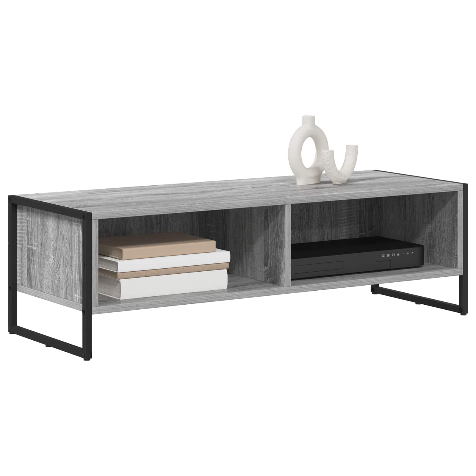 Meuble TV Gris Sonoma 100 x 36,5 x 30,5 cm Bois d'ingénierie - XIOS