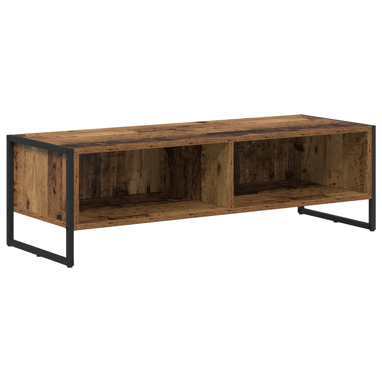 Meuble TV 100 x 36,5 x 30,5 cm Bois Ancien Bois d'ingénierie - XIOS