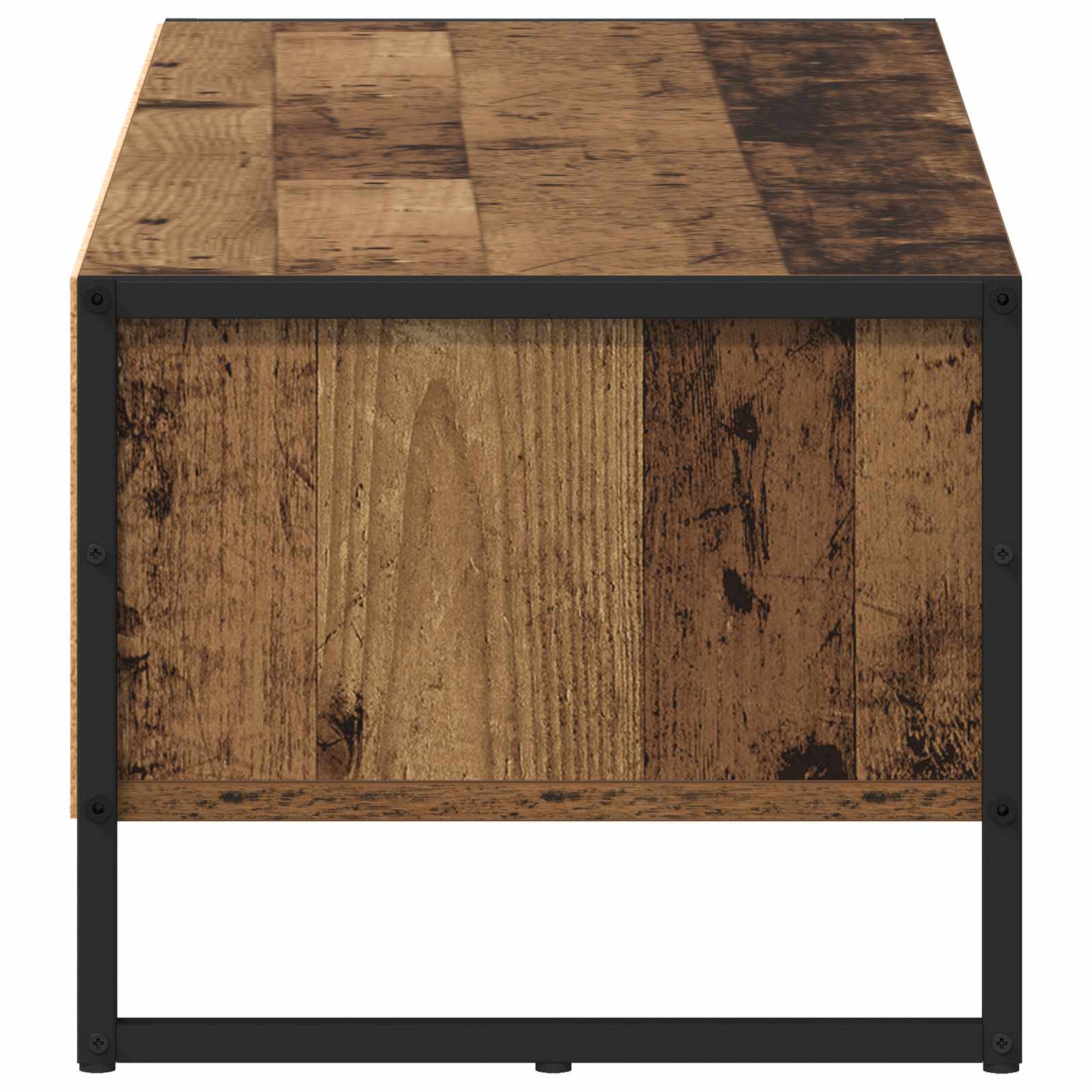 Meuble TV 100 x 36,5 x 30,5 cm Bois Ancien Bois d'ingénierie - XIOS