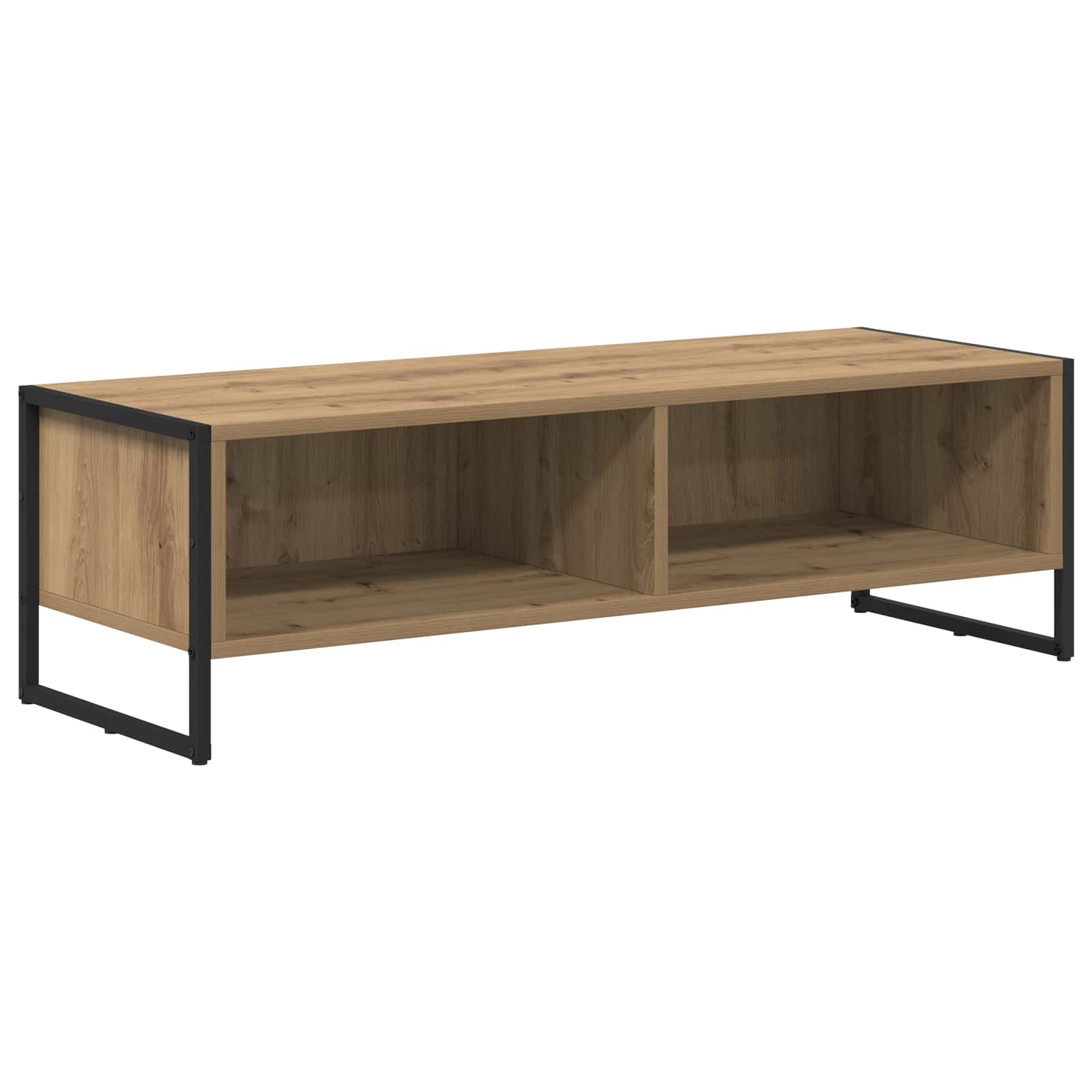 Meuble TV 100 x 36,5 x 30,5 cm Chêne artisan Bois d'ingénierie - XIOS